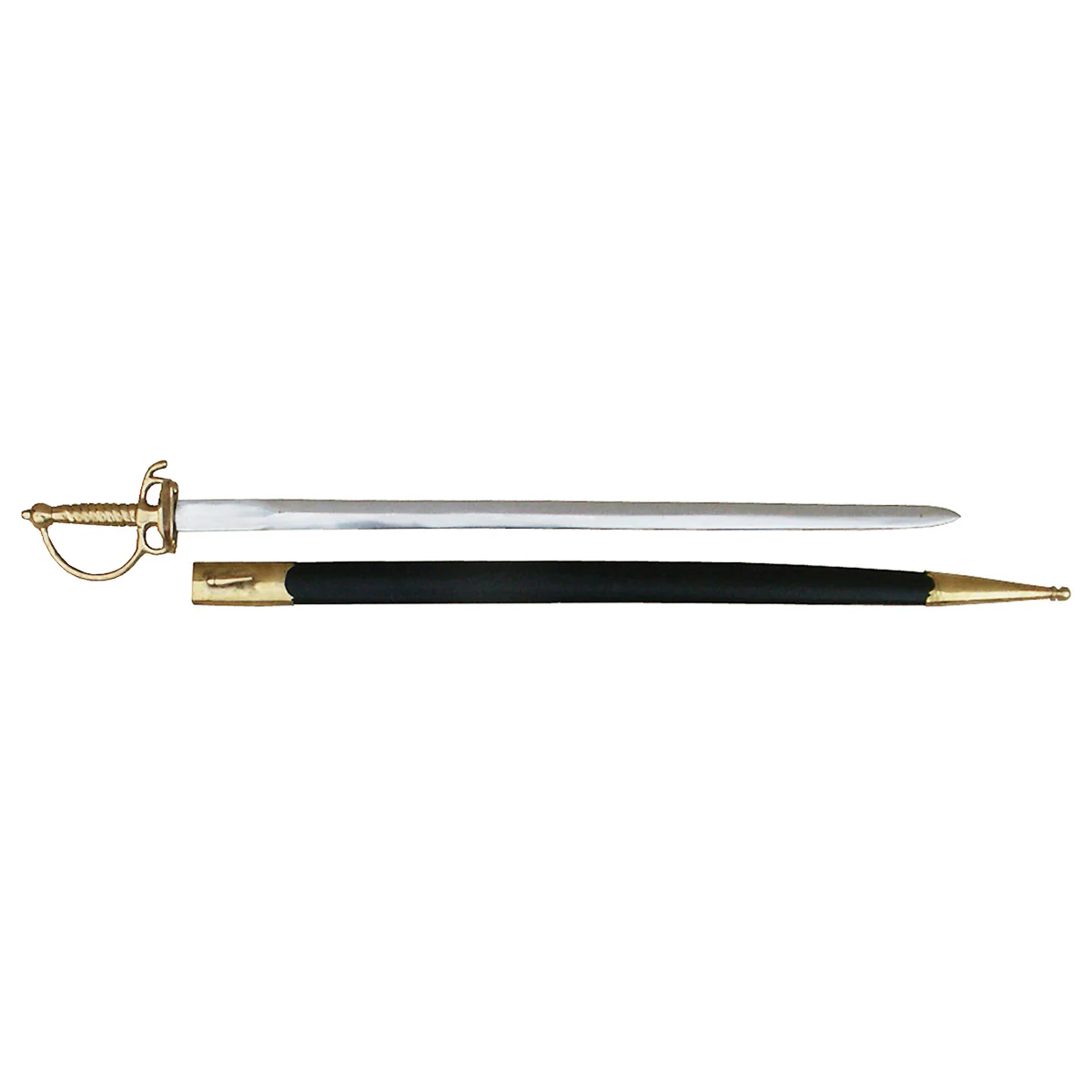French Indian War Field Officer Sword with Scabbard - Image 3