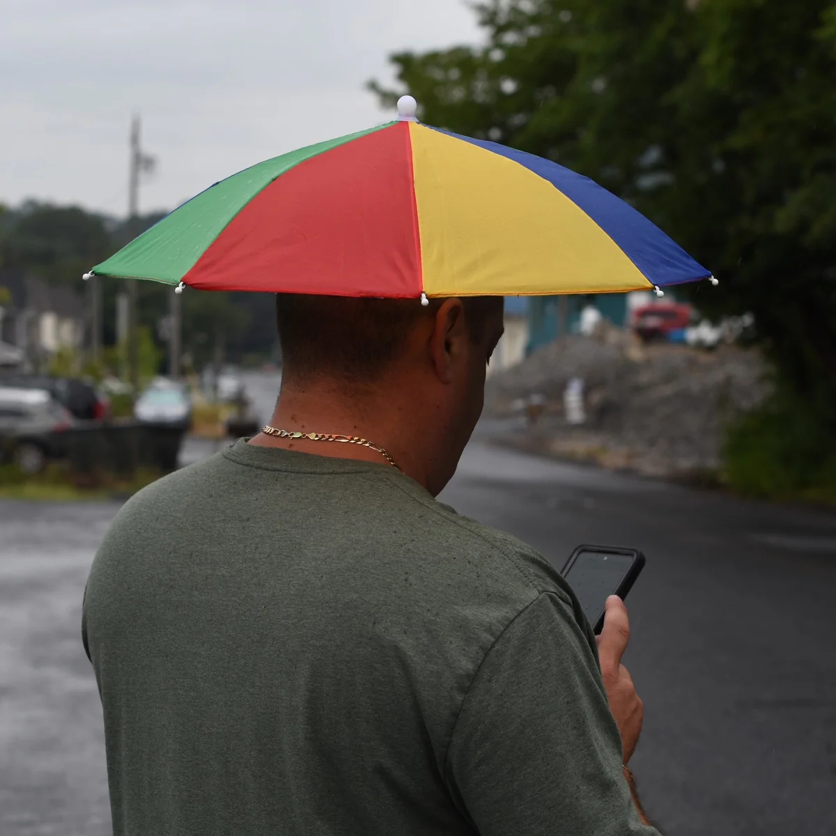 Funny Beach Umbrella Cooling Sun Hat Fun Women Men Hats Hiking Fishing Rain Cap - Image 4