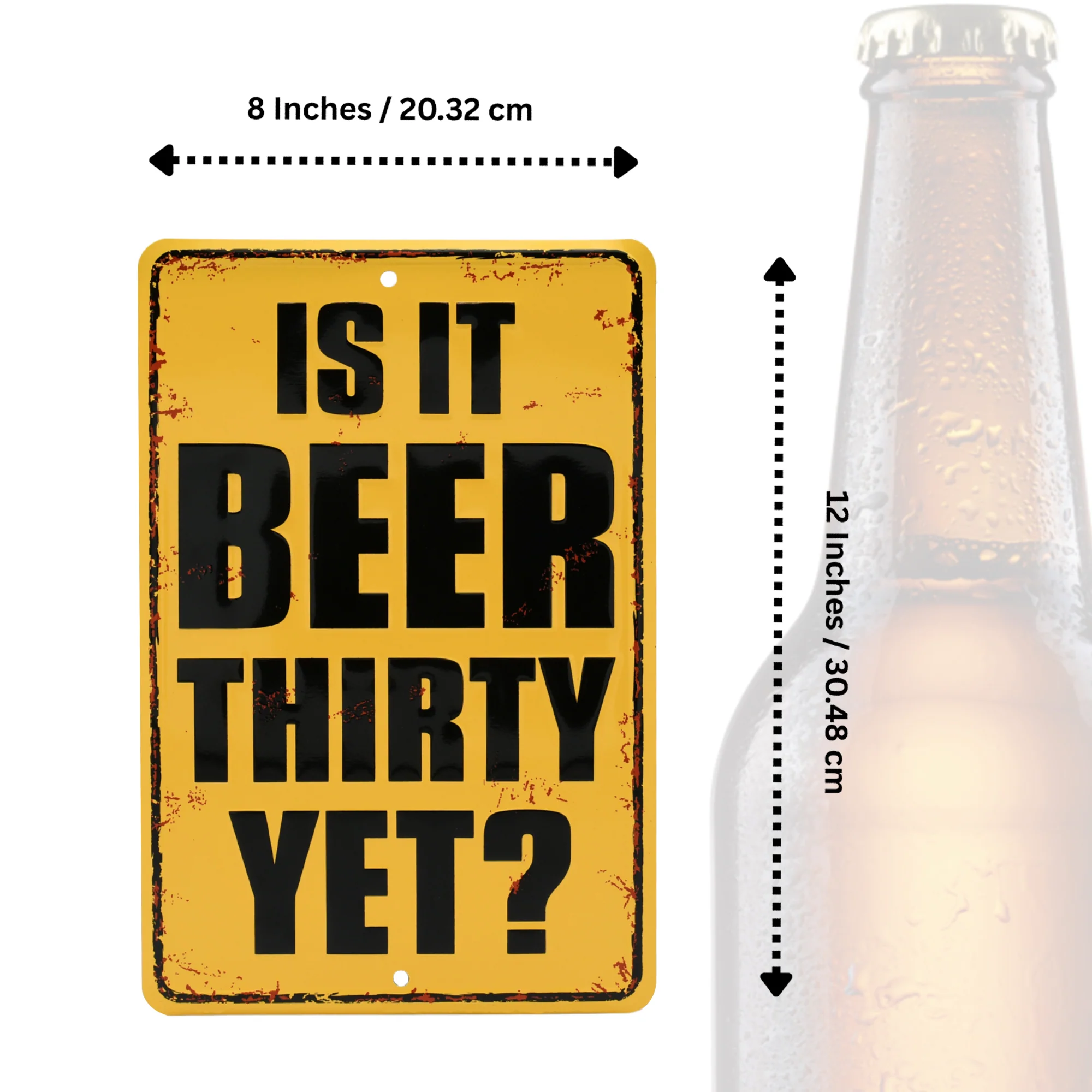 Funny Beer 30 Metal Wall Sign Man Cave Bar or Garage Basement Home Bar Decor - Image 5