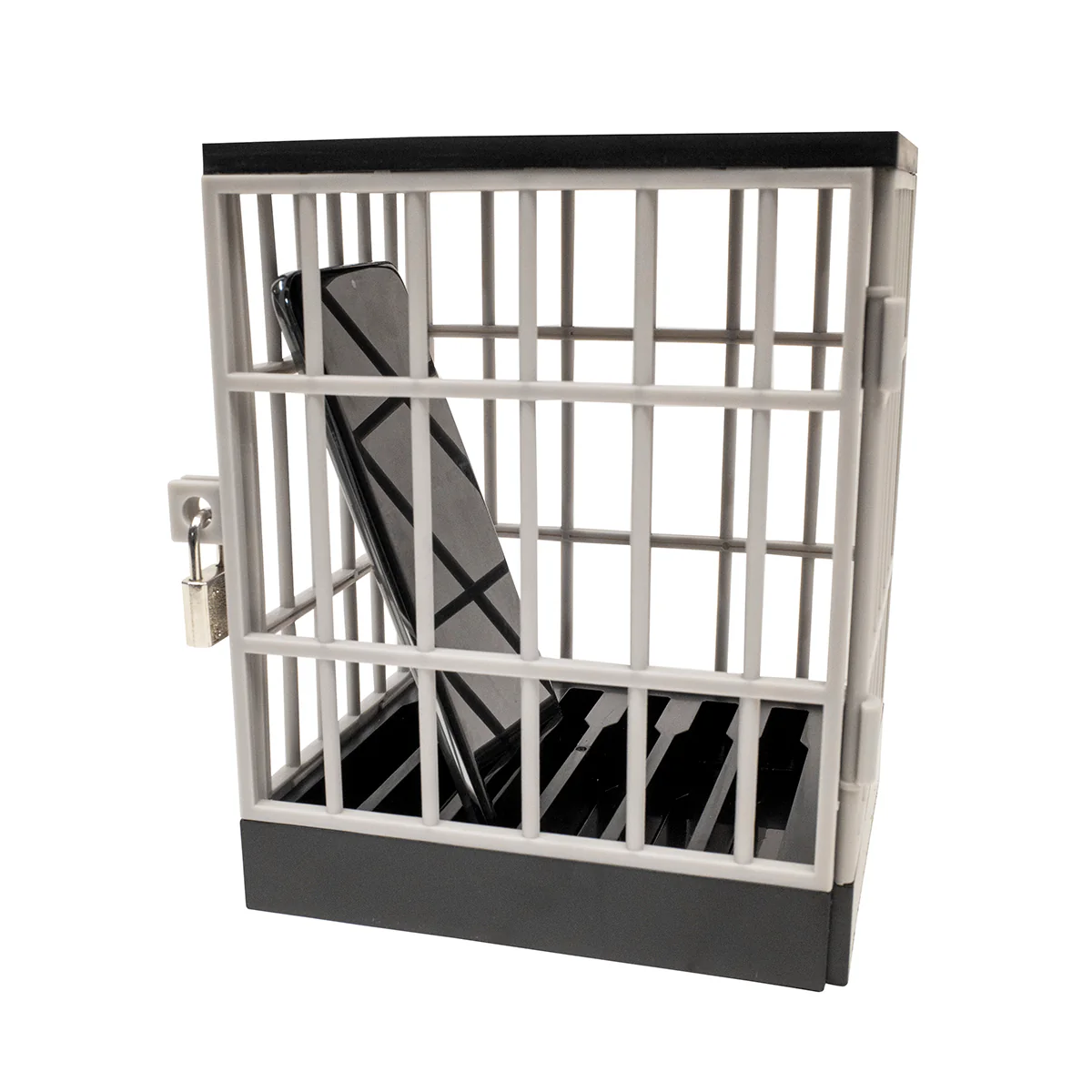 Funny Cell Phone Jail Lock Box Mobile Storage Safe Holder Prank Locker Gag Gift - Image 4