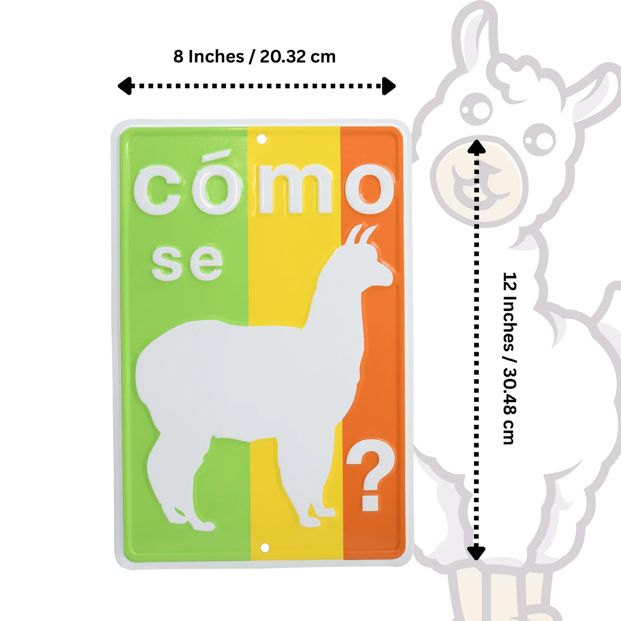 Metal Wall Art Como Se Llama Posters Man Cave Home Office Decor Classroom Signs - Image 4