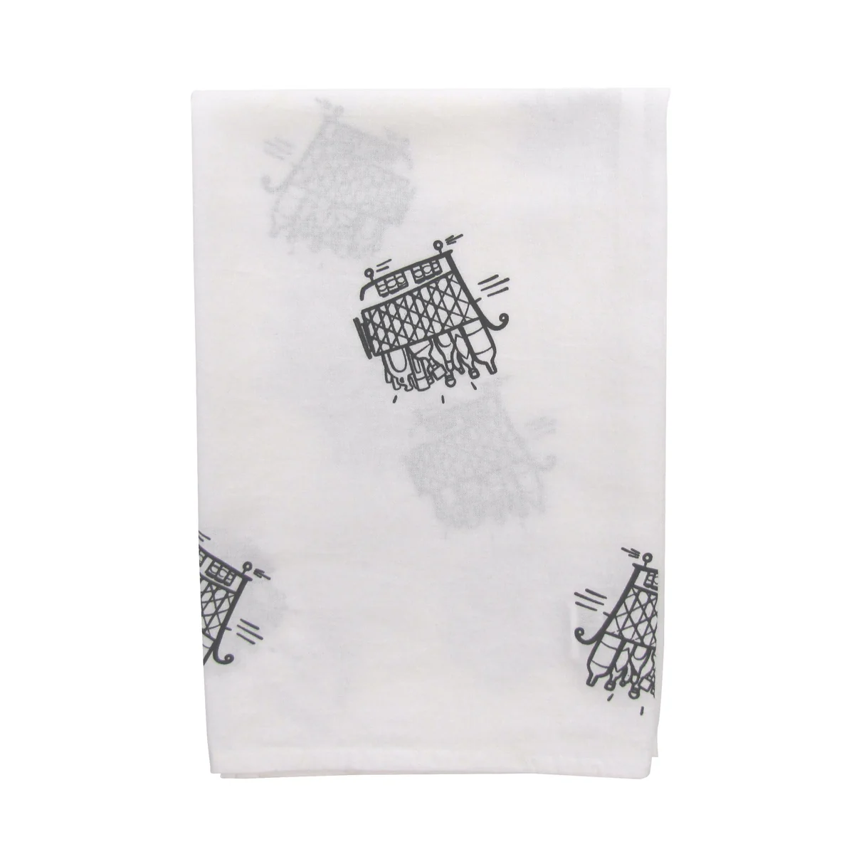 Funny Decorative Cloth Liquor Store Cart Shop Dish Dry Hand Towel Kitchen Decor - Image 4
