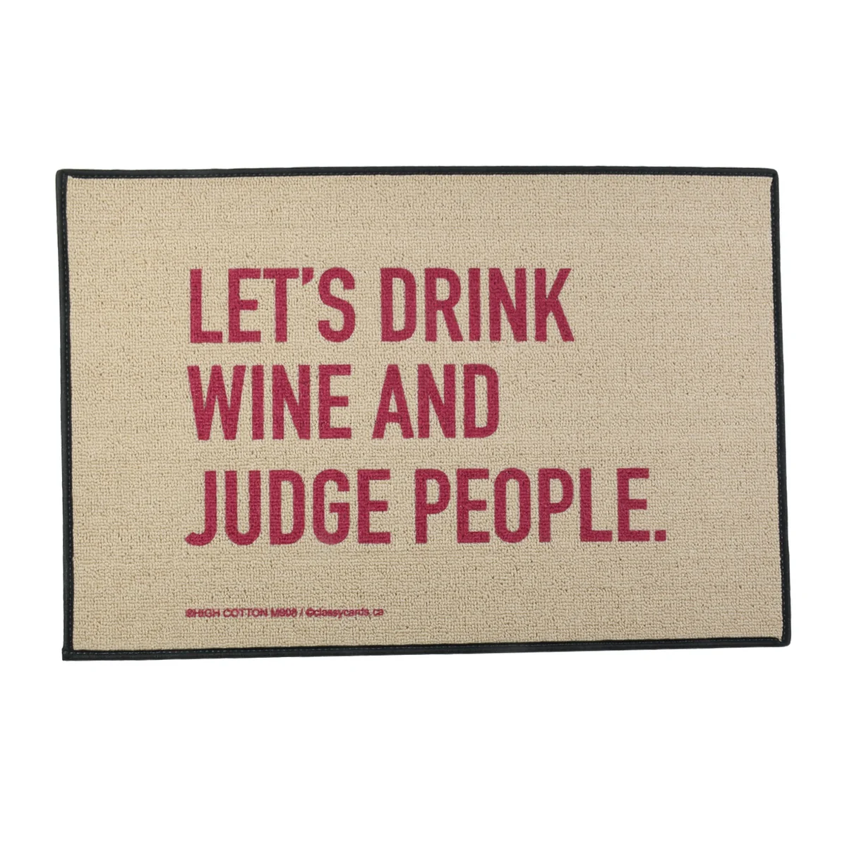 Funny Drink Wine Judge People Tan Welcome Doormat Outdoor Floor Rug Fun Door Mat