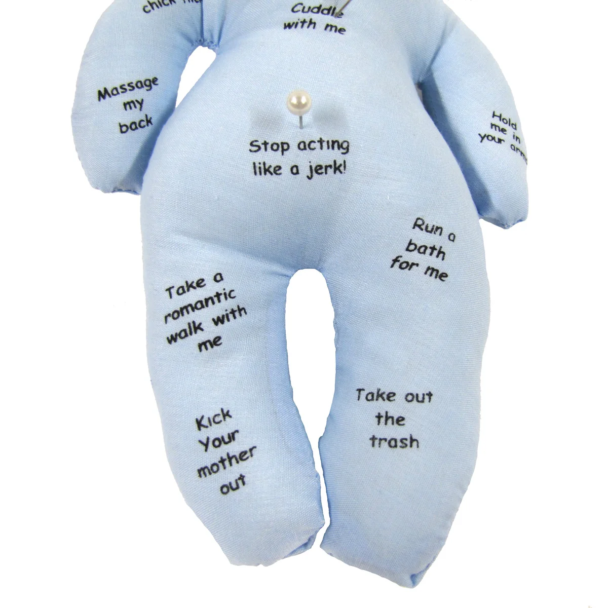 Funny New Husband Voodoo Doll Pins Novelty Stress Relief Toy Bride Gag Gift Joke - Image 5