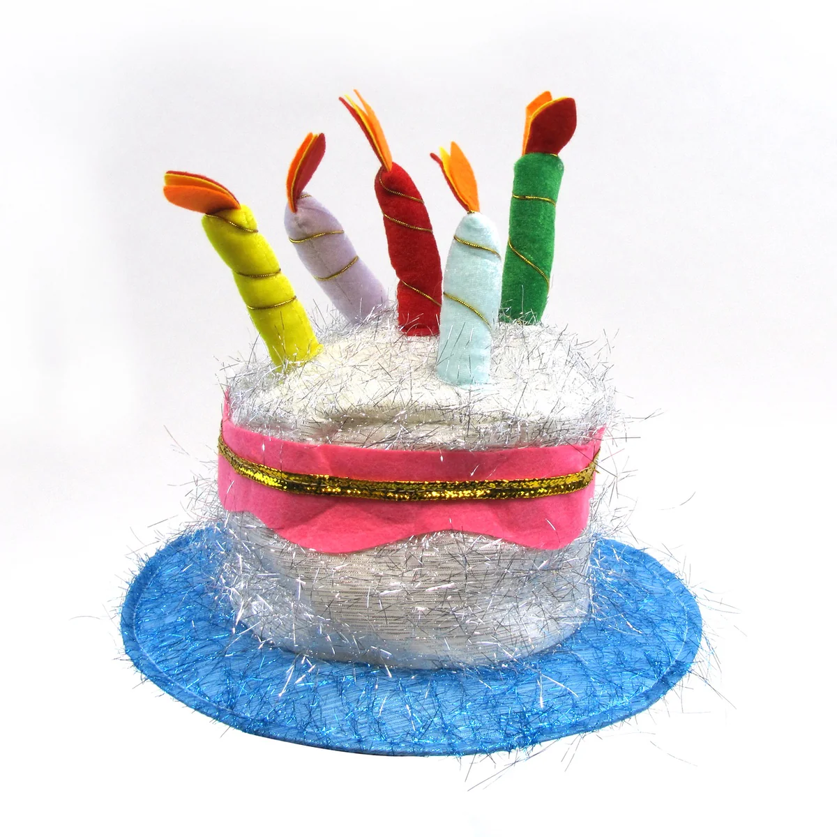 Funny Novelty Birthday Cake Candles Hat Costume Accessory Gag Gift Fun Party Cap - Image 5