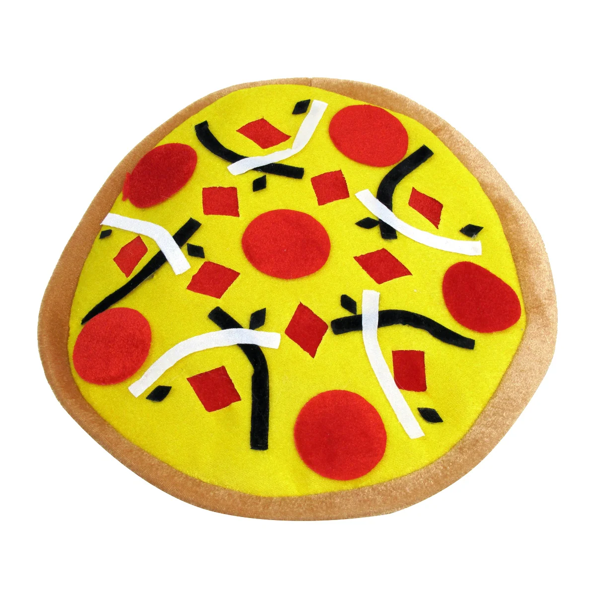 Funny Novelty Pepperoni Pizza Hat Costume Accessory Party Gag Practical Joke Cap - Image 2