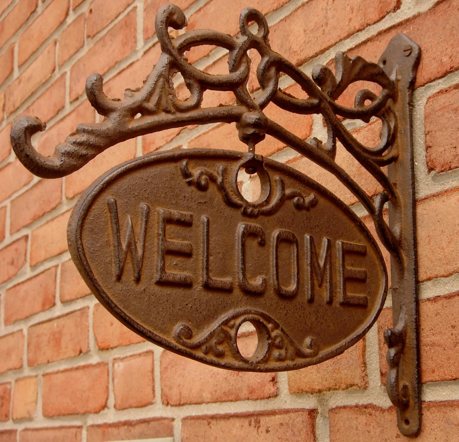 Funny Welcome/Go Away Sign