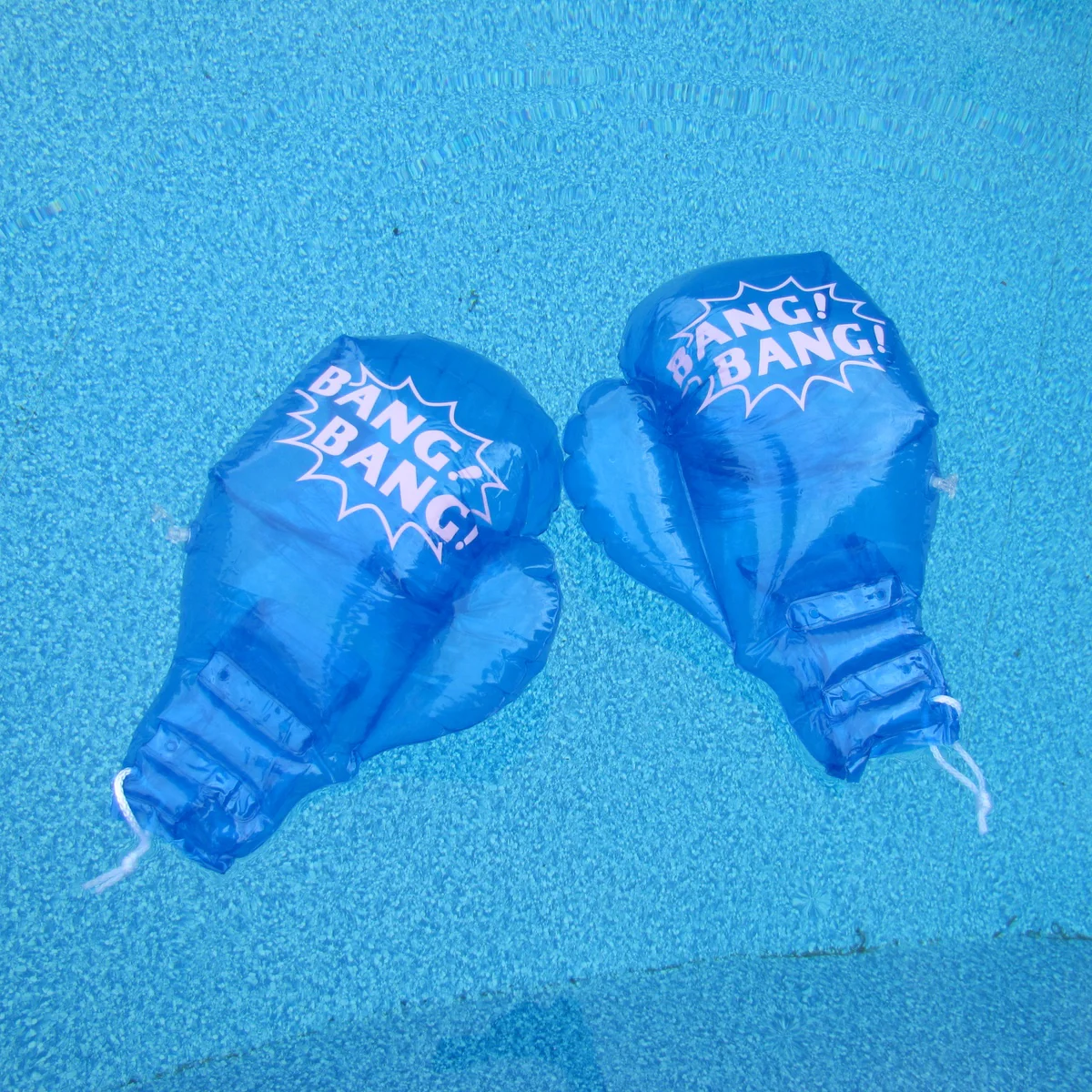 Giant Inflatable Boxing Glove Set Swim Pool Float Blow Up Kids Adults Party Toy - Image 7
