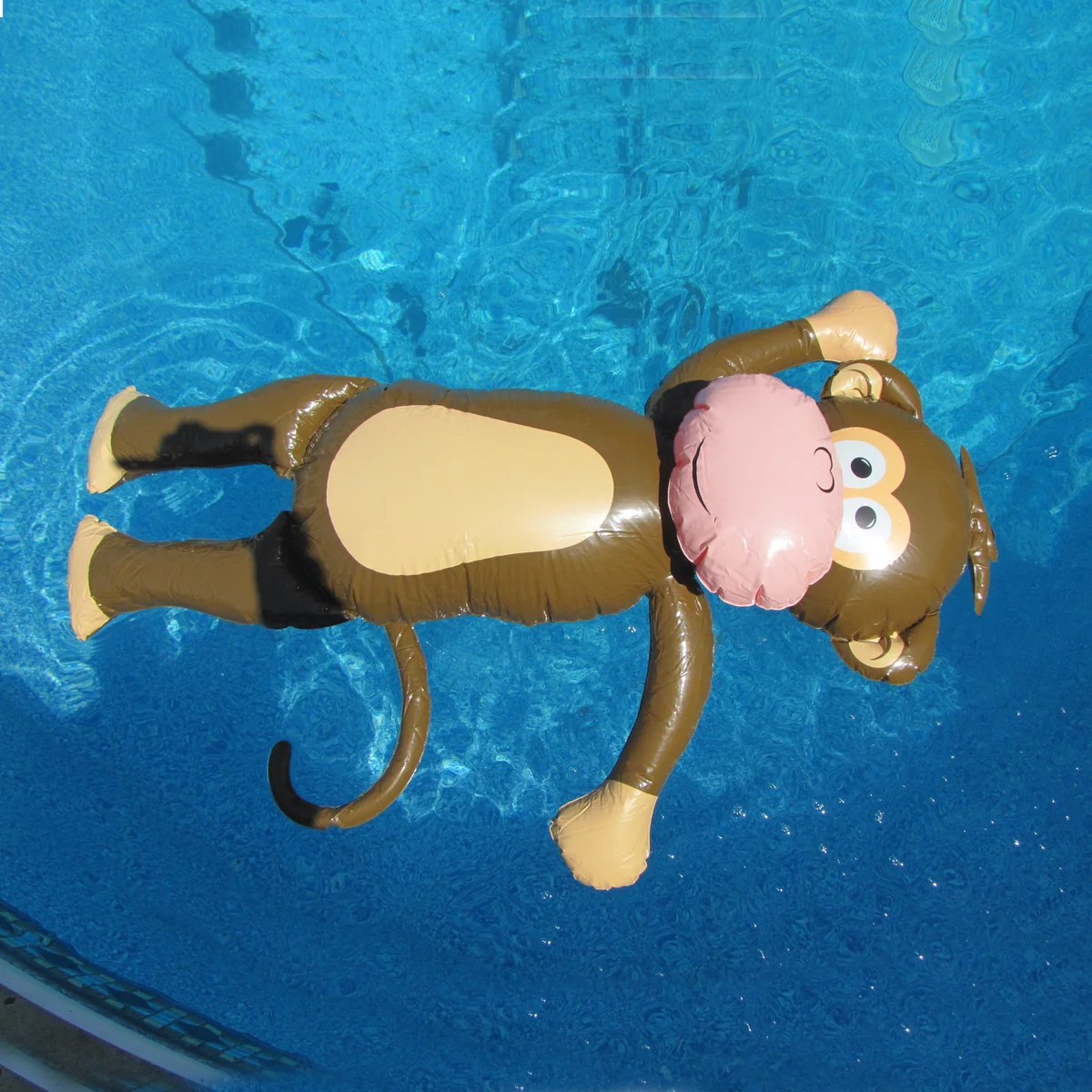 Giant Inflatable Monkey Swim Pool Water Float Blow Up Party Toy Animal Floaties - Image 4