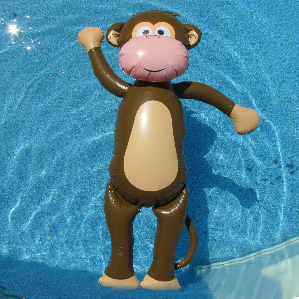 Giant Inflatable Monkey Swim Pool Water Float Blow Up Party Toy Animal Floaties - Image 5