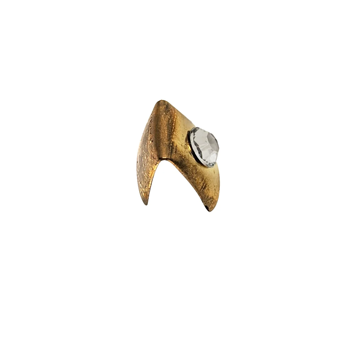 Gold Grillz Fake Diamond Tooth Cap Dental Teeth Jewelry Adult Halloween Costumes - Image 2