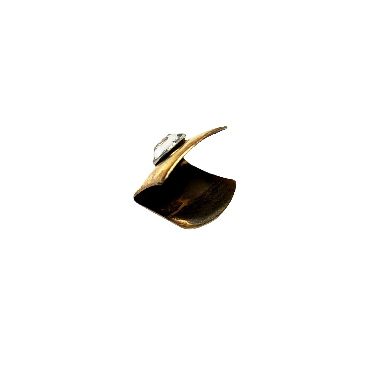 Gold Grillz Fake Diamond Tooth Cap Dental Teeth Jewelry Adult Halloween Costumes - Image 3