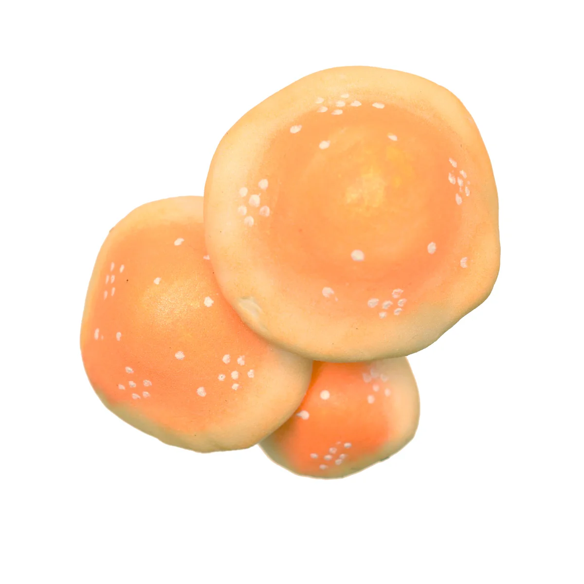 Gold Mushrooms Mini Outdoor Fairy Garden Accessories Dollhouse Landscape Decor - Image 3