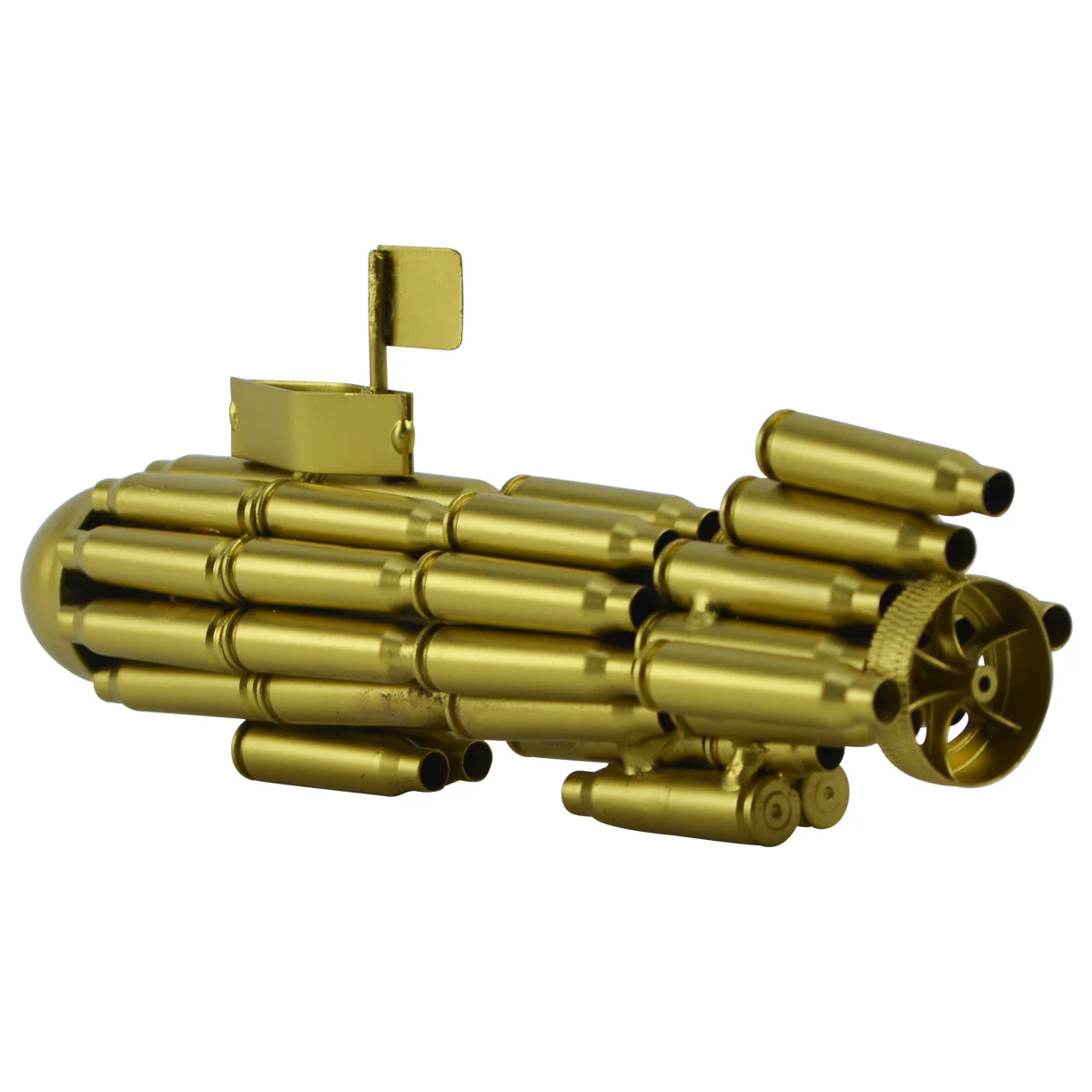 Gun Bullet Casings Shells Shaped Model Navy Submarine - Image 2