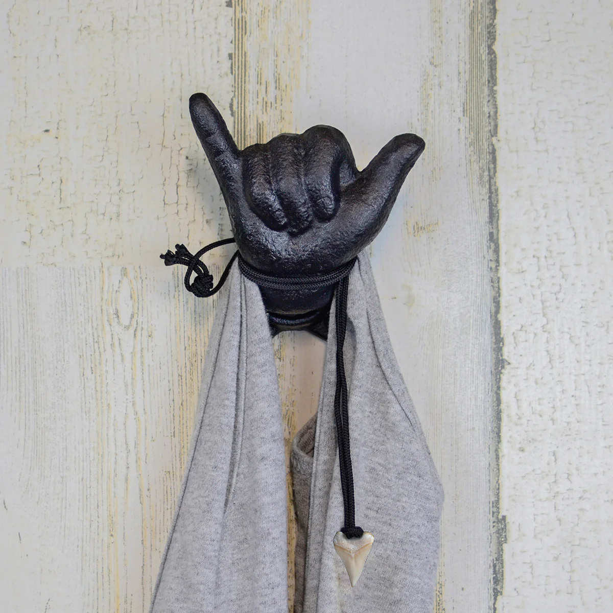 Hang Loose Shaka Hook Coat Hat Surfing Beach Towel Wall Rack Hawaiian Home Decor - Image 3