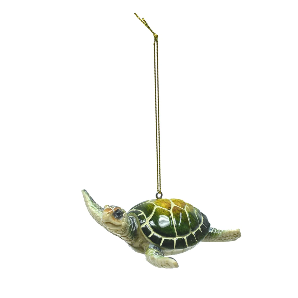 Hang Sea Turtle Christmas Tree Ornament Nautical Holiday Gift Topper Xmas Decor