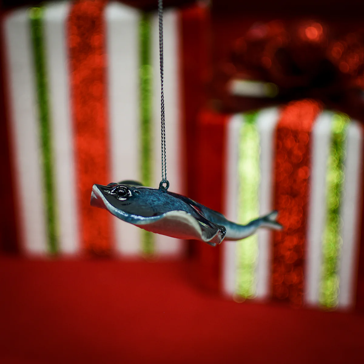 Hanging Stingray Christmas Tree Ornament Holiday Gift Nautical Beach Xmas Decor - Image 3