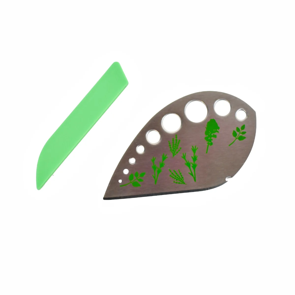 Herb Leaf 9 Stripper Cutting Tool Food Chopper Kitchen Gadgets Home Essentials - Image 2