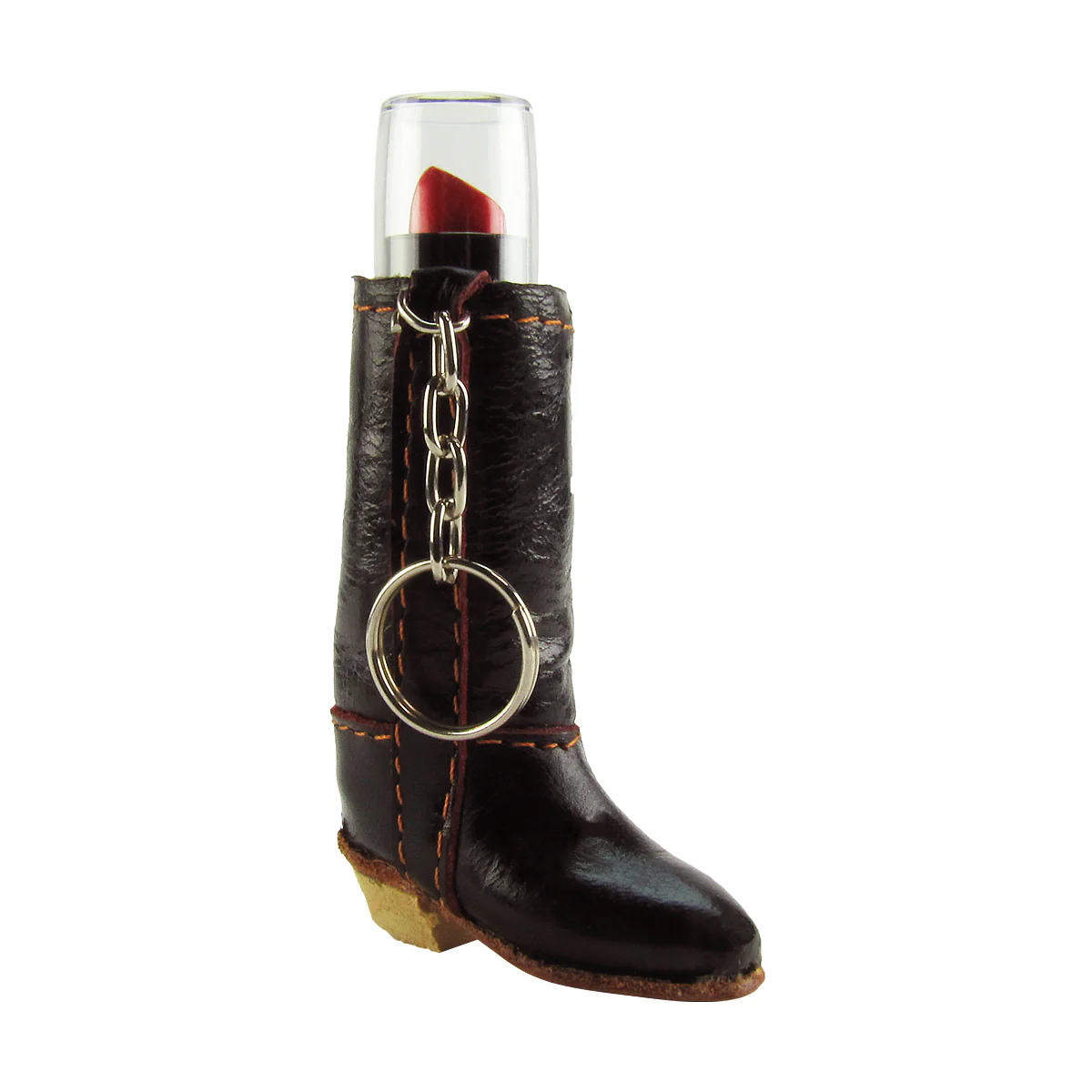 High Boot Key Chain Lipstick Lighter Holder Keyring Fashion Purse Charm - Image 4