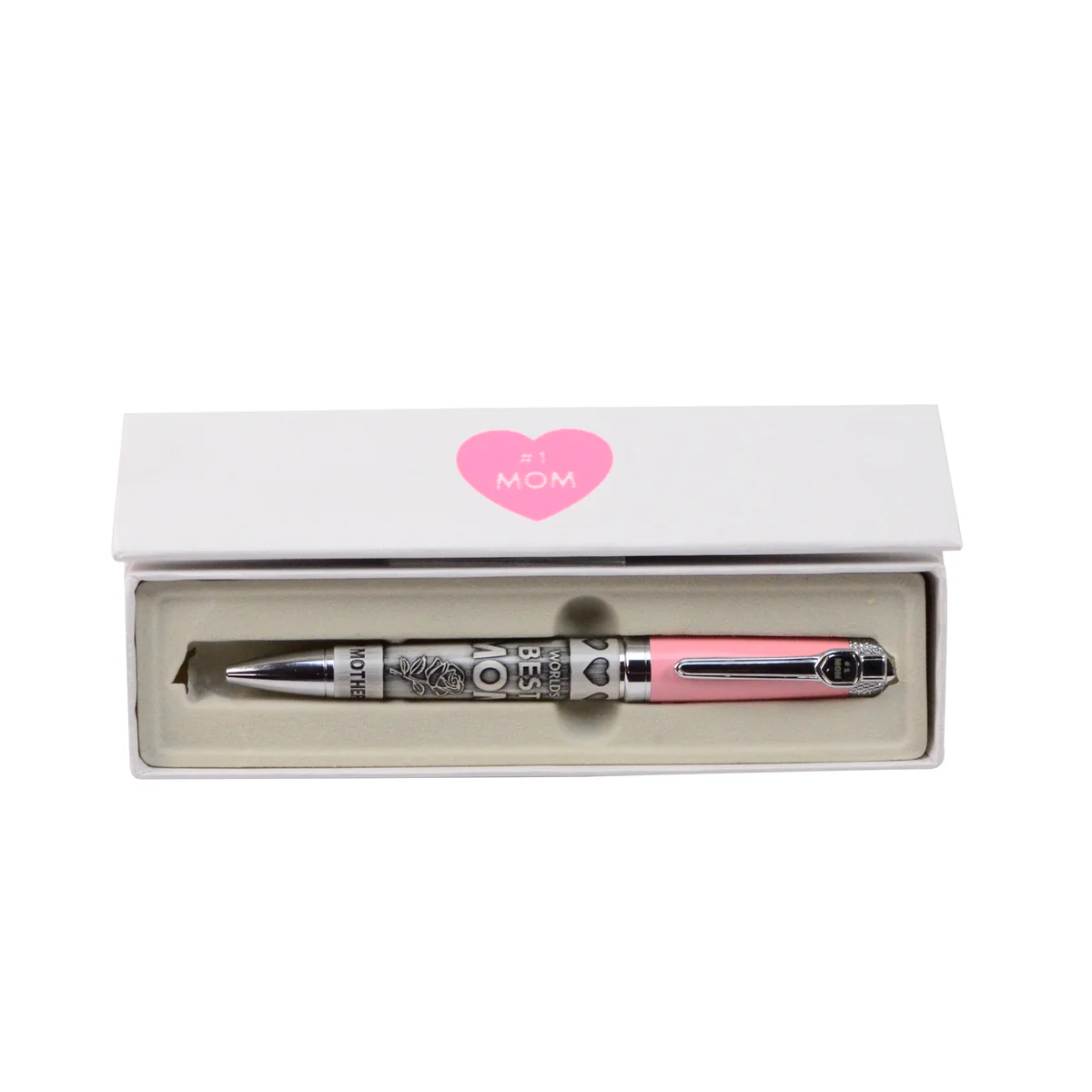 High Quality World's Best Mom Ballpoint Pen with Box - Image 5