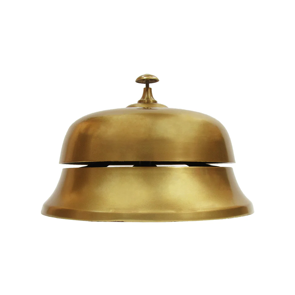 Huge Solid Brass Hotel Counter Service Desk Bell - Image 2