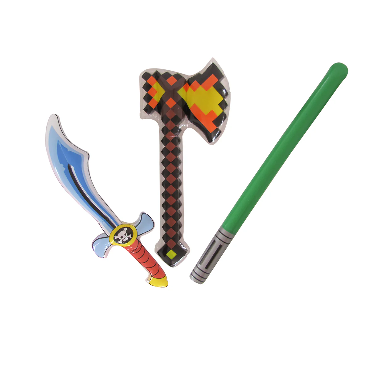 Inflatable Float Toys 10pc Blow Up Swords Pool Floats Party Favor Birthday Decor - Image 2