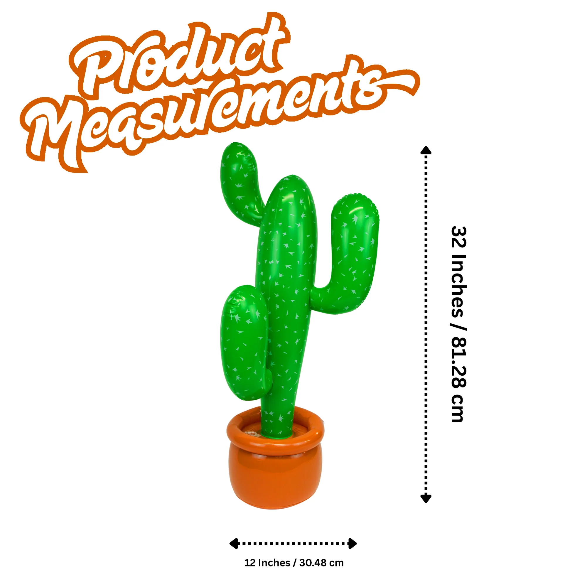 Inflatable Western Cactus Decoration Mexican Fiesta Theme Birthday Party Props - Image 2