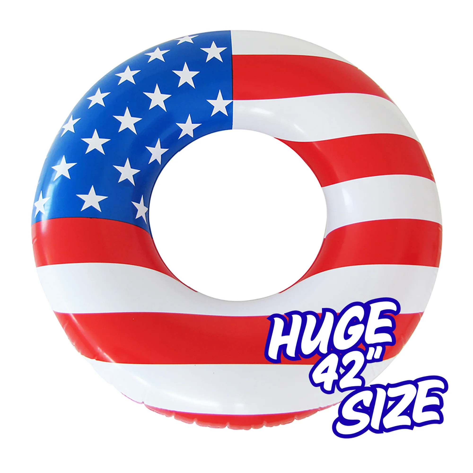 Inflatable American Flag Pool Float USA Flag, 4th of July Party Decor Water Toys
