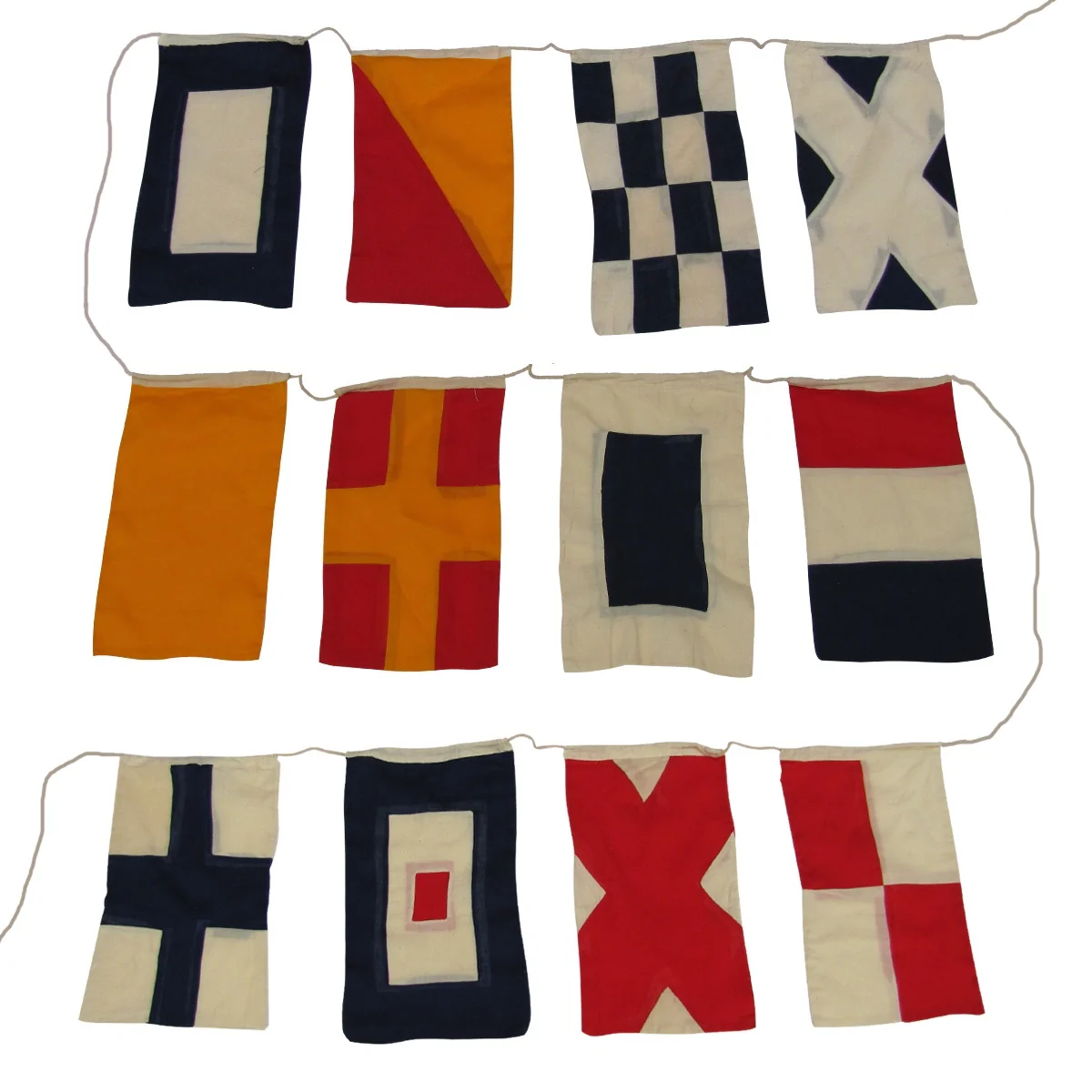 International Maritime Nautical Flags Set of 40 Signal Code Marine Boating Flag - Image 3