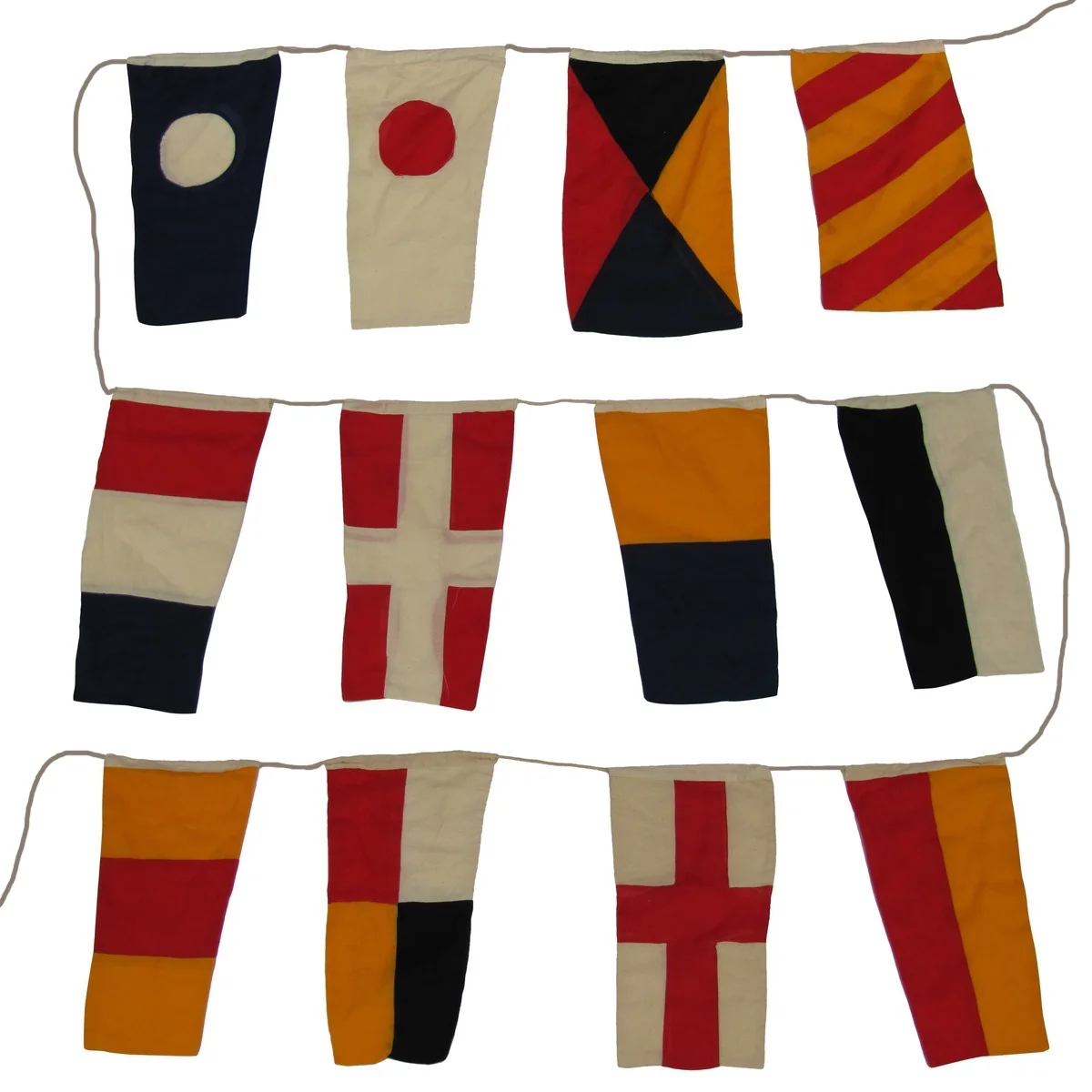 International Maritime Nautical Flags Set of 40 Signal Code Marine Boating Flag - Image 4