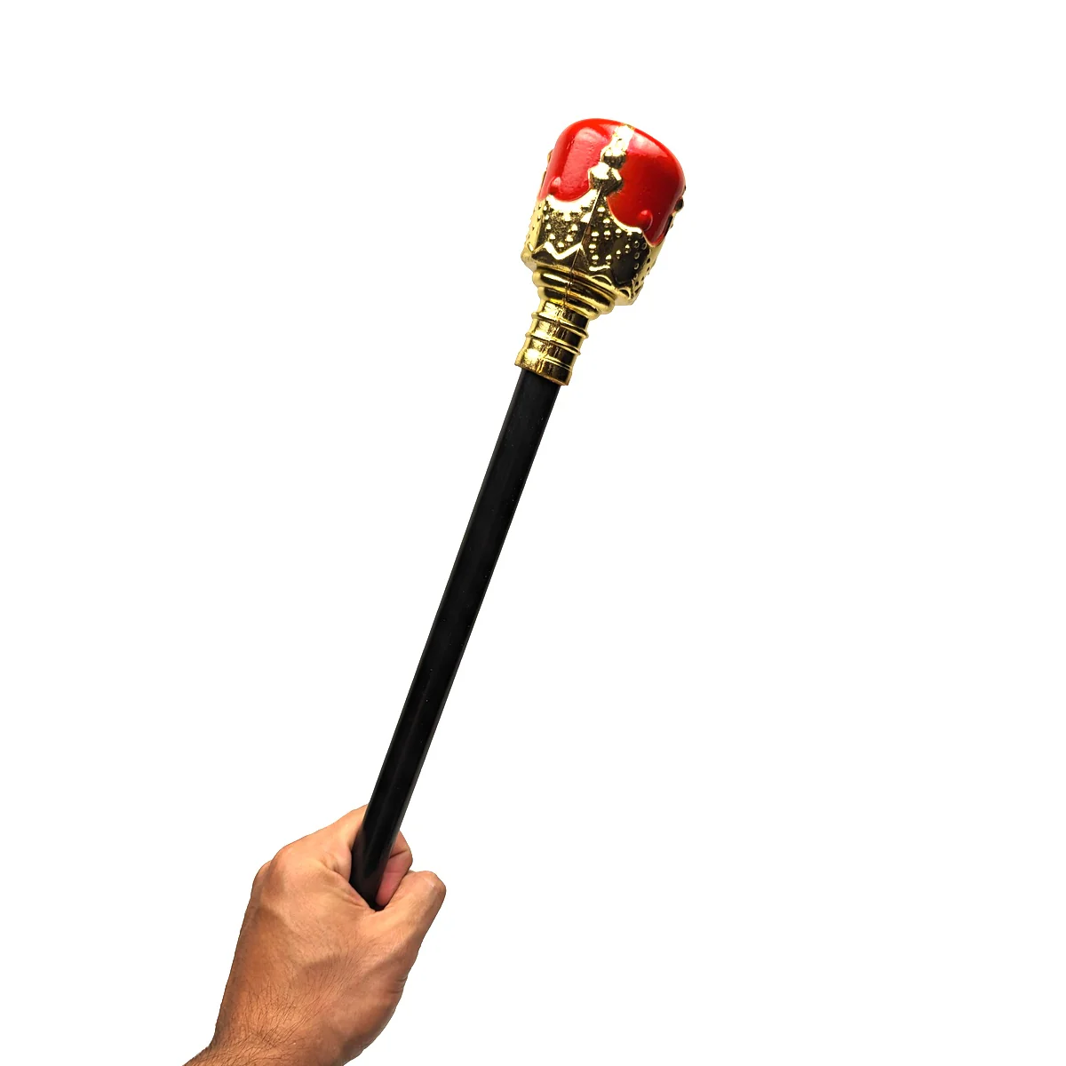 King Scepter Royal Staff Crown Wand Cosplay Halloween Party Costume Accessory - Image 2