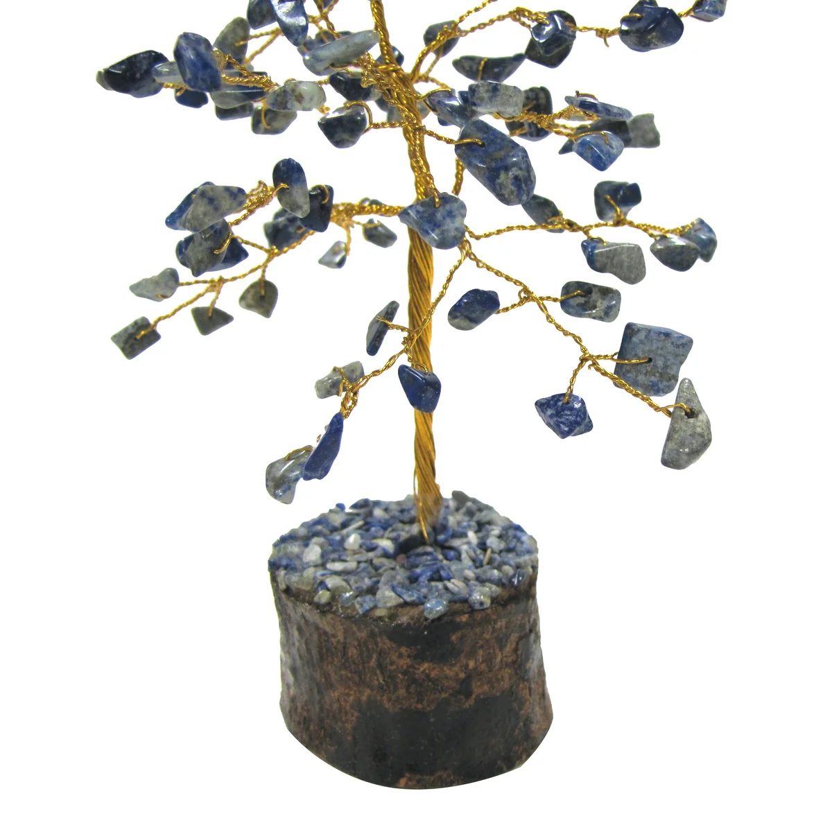 Lapis Lazuli Tree Life Natural Gemstone Positive Energy Heal Geode Reiki Decor - Image 6