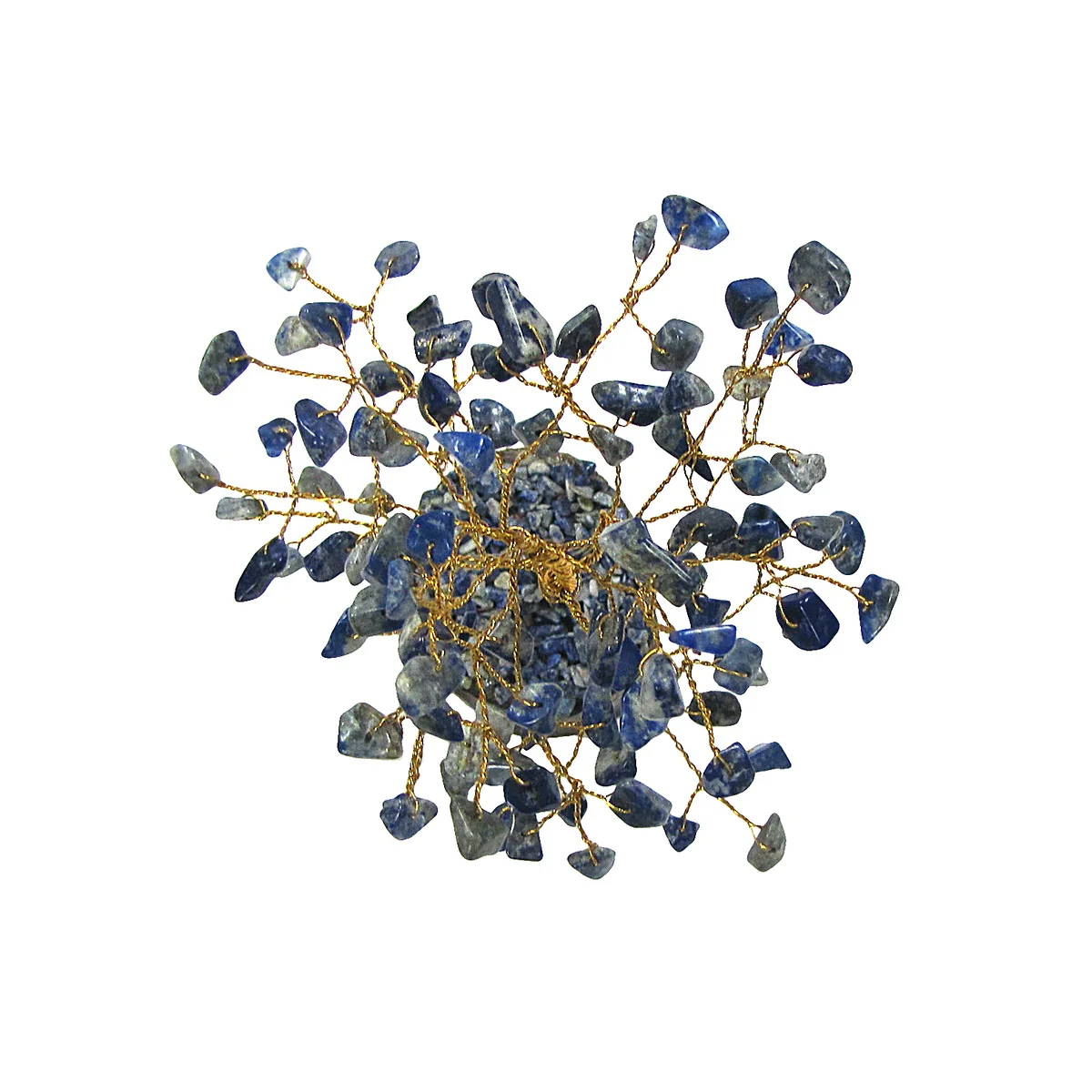 Lapis Lazuli Tree Life Natural Gemstone Positive Energy Heal Geode Reiki Decor - Image 7