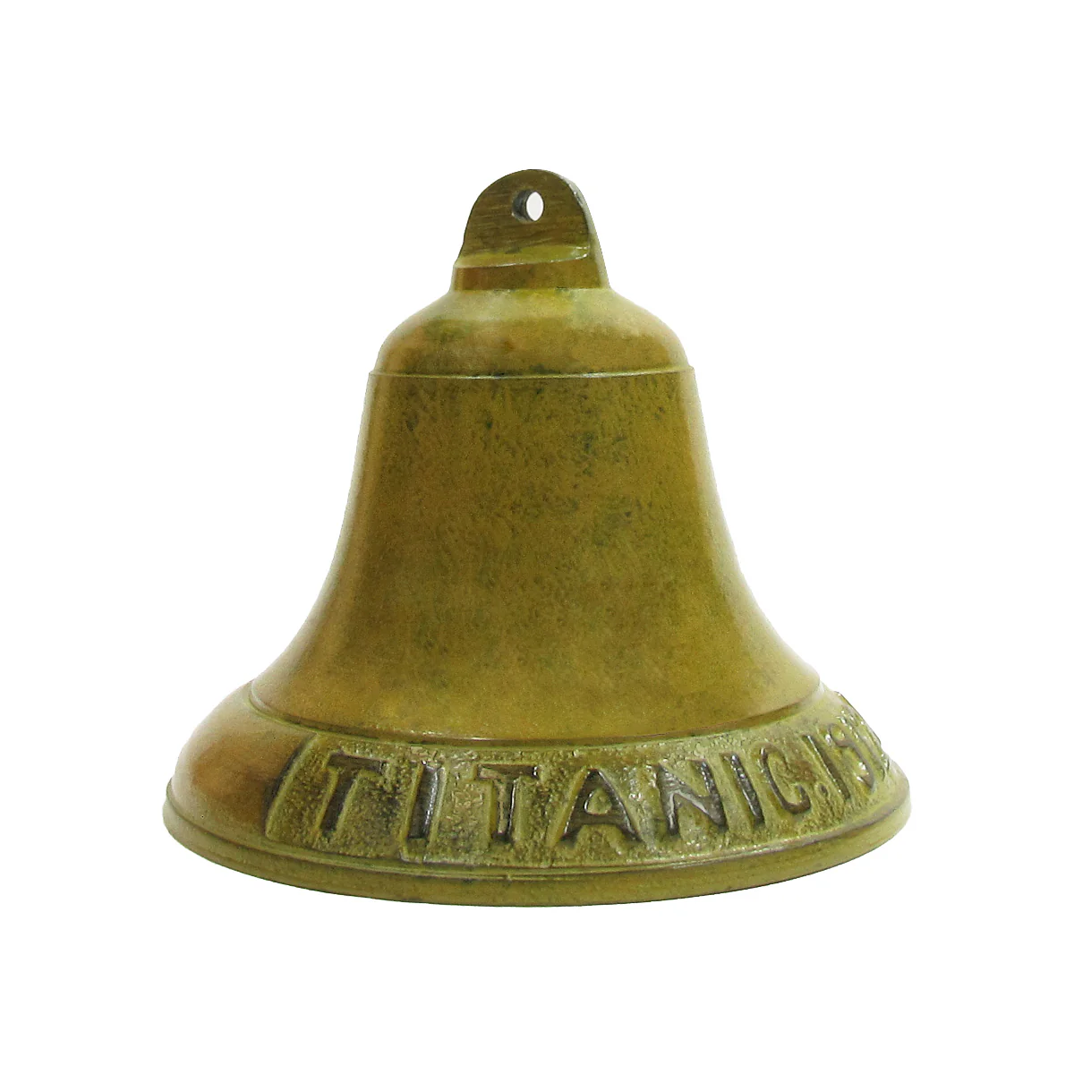 Large Brass Hanging Titanic Bell - Image 3