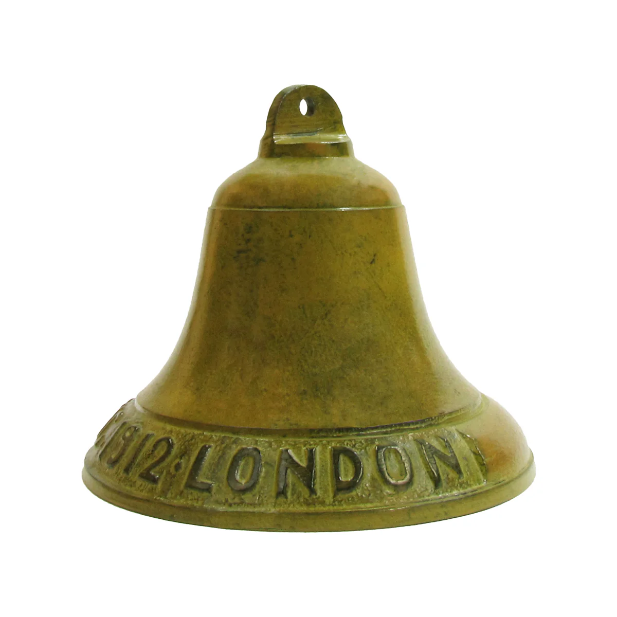 Large Brass Hanging Titanic Bell - Image 5