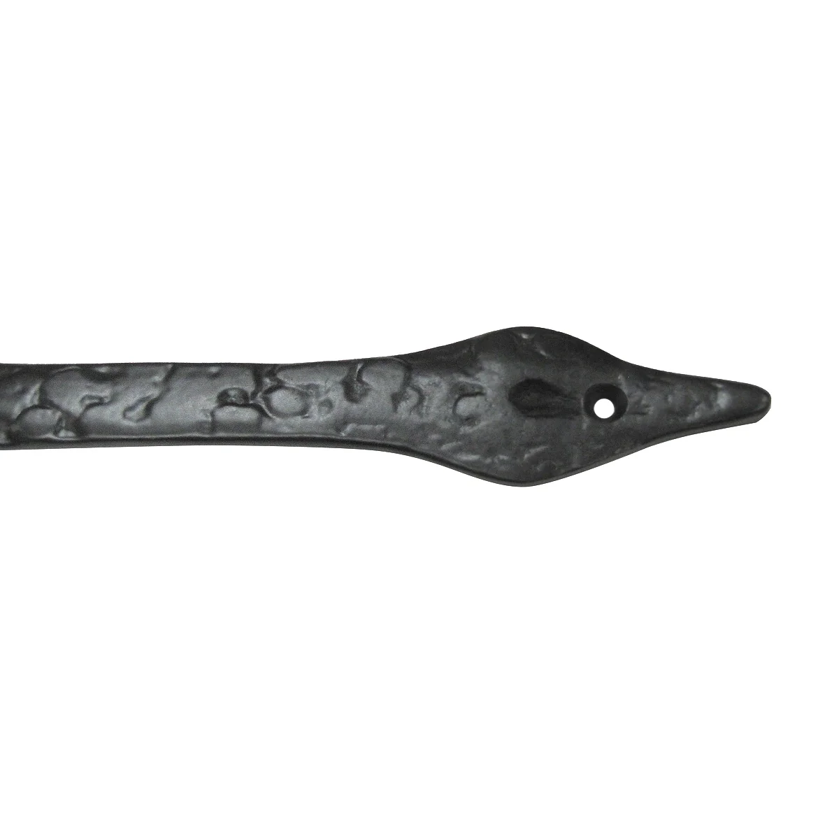 Large Cast Iron Black Vintage Style Hinge Gate Shed Door Hardware Barn Strap Arm - Image 2