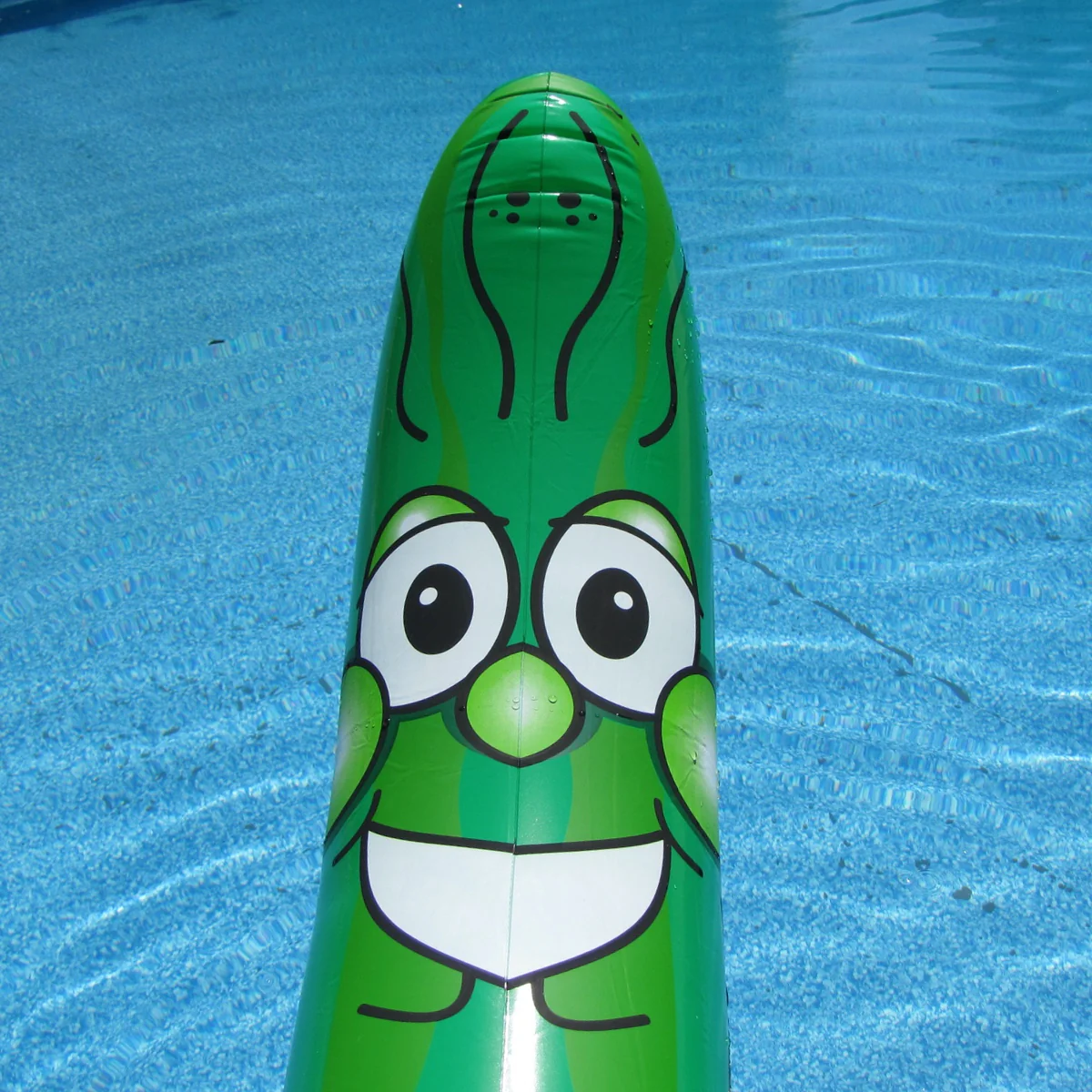 Large Inflatable Pickle Swim Pool Water Float Blow Toy Party Favor Novelty Prop - Image 5