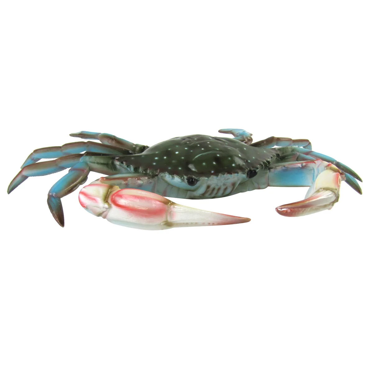 Large Lifelike Maryland Blue Crab Nautical Wall Plaque Coastal Tiki Bar Decor - Image 2