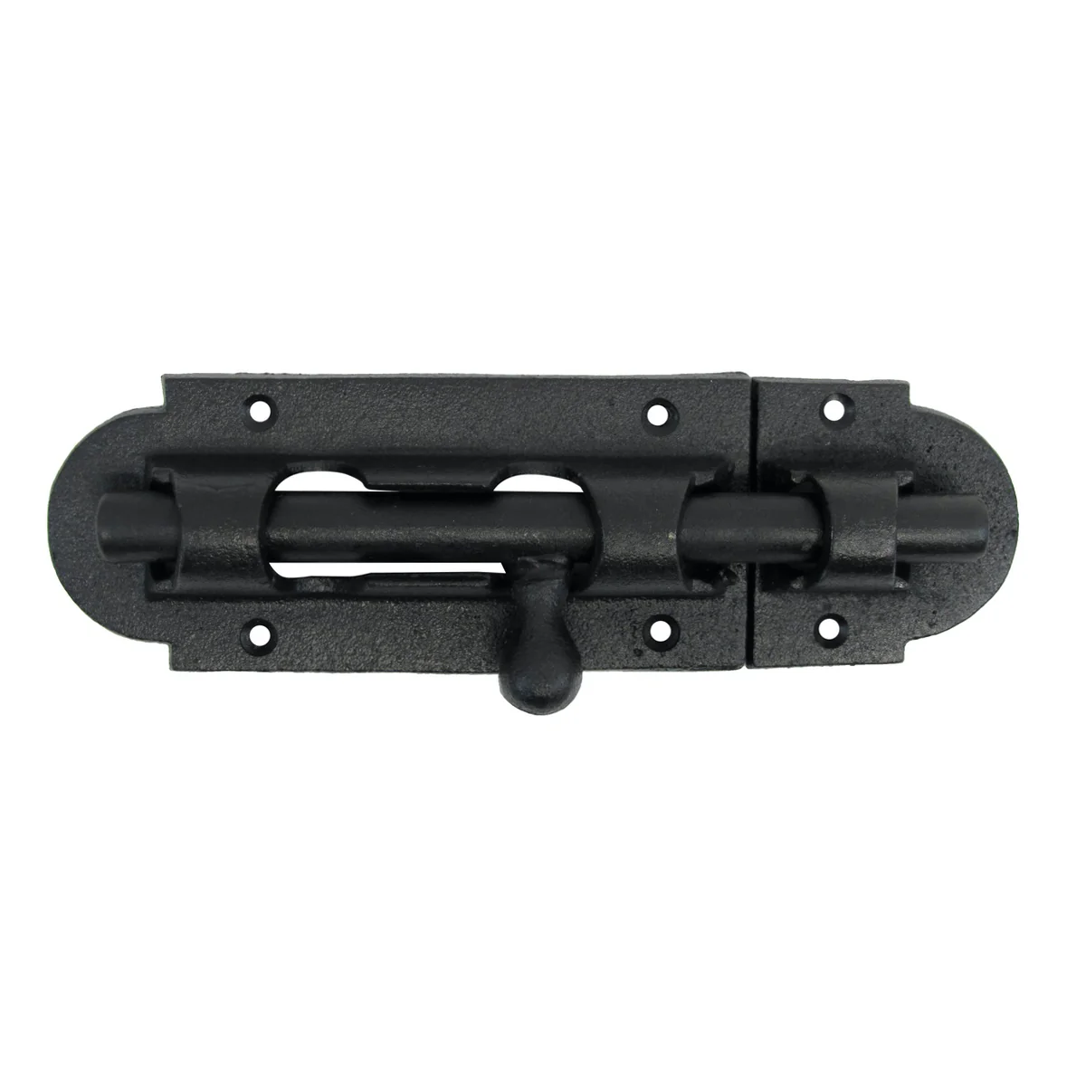 Large Rustic Metal Sliding Door Lock Security Bolt Barrel Latch Gate Hardware