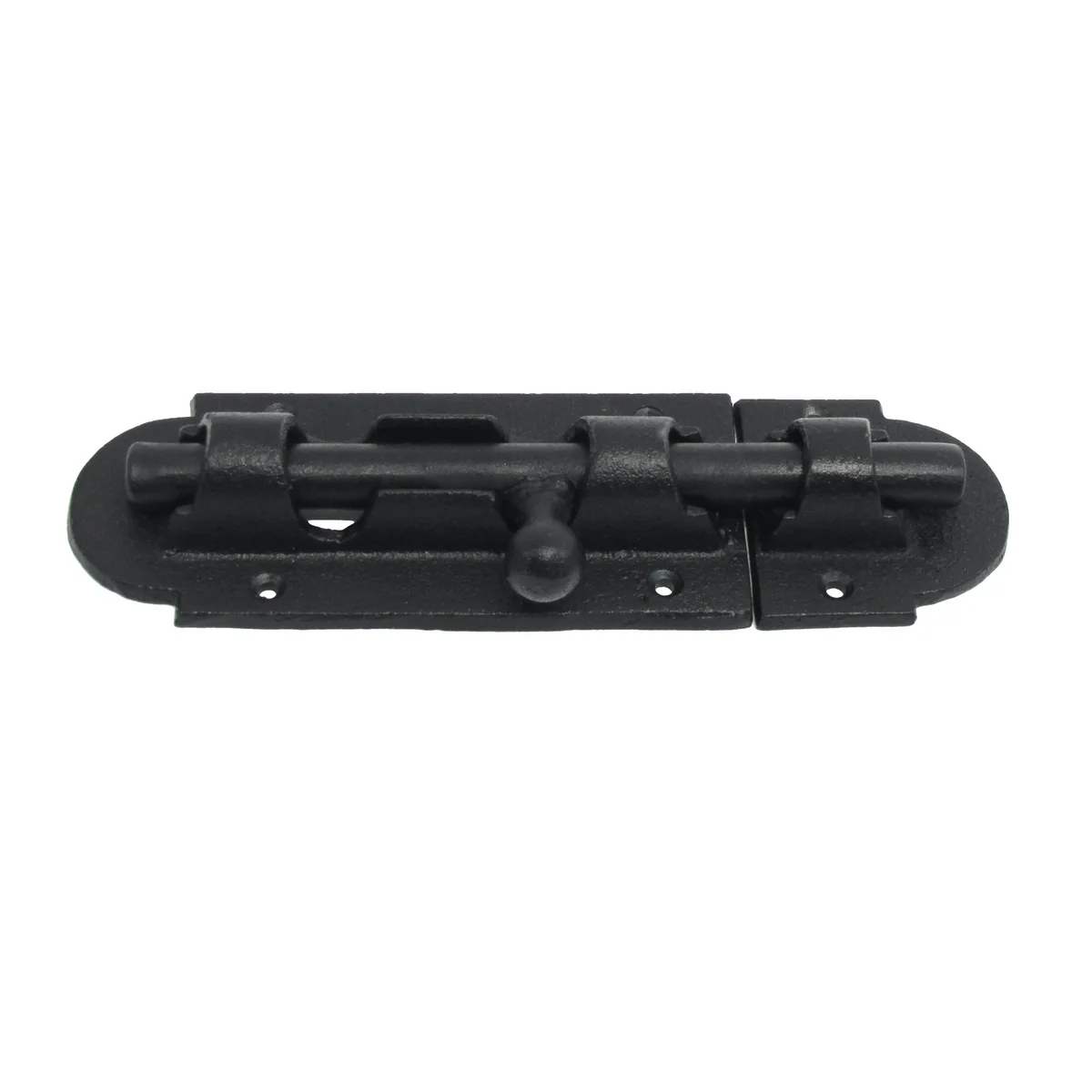 Large Rustic Metal Sliding Door Lock Security Bolt Barrel Latch Gate Hardware - Image 3