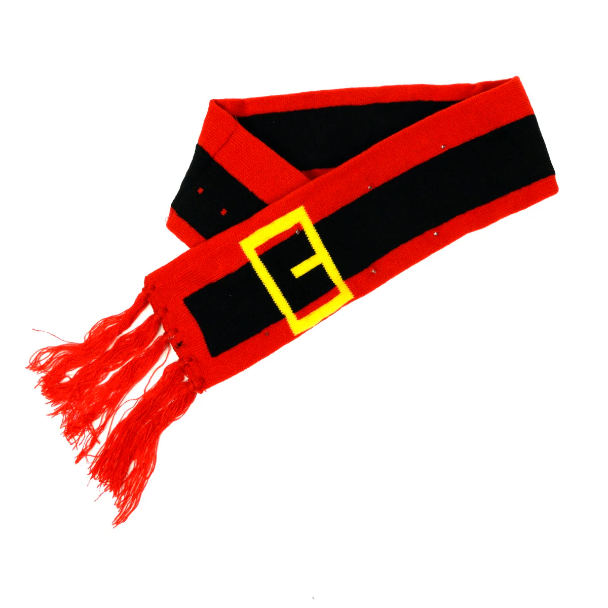 LED Light Santa Claus Belt Christmas Scarf Xmas Holiday Party Clothing Accessory