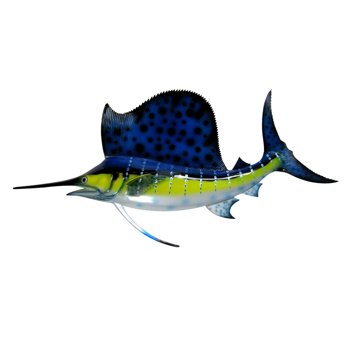 Lifelike 48" Sailfish Tropical Saltwater Fish Wall Mount Plaque Trophy Taxidermy