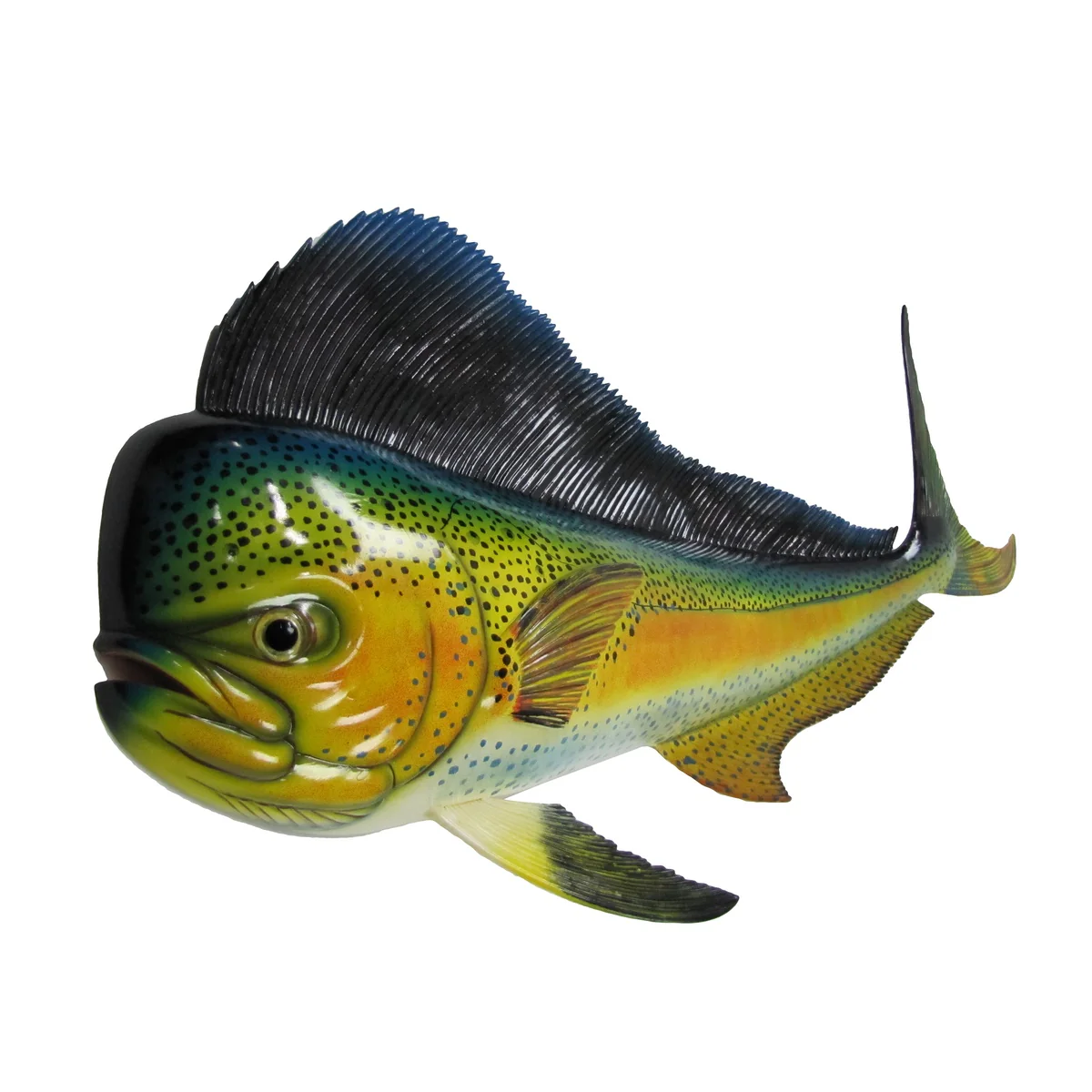 Lifelike 48" Tropical Saltwater Mahi Fish Plaque Wall Mount Art Trophy Taxidermy - Image 3