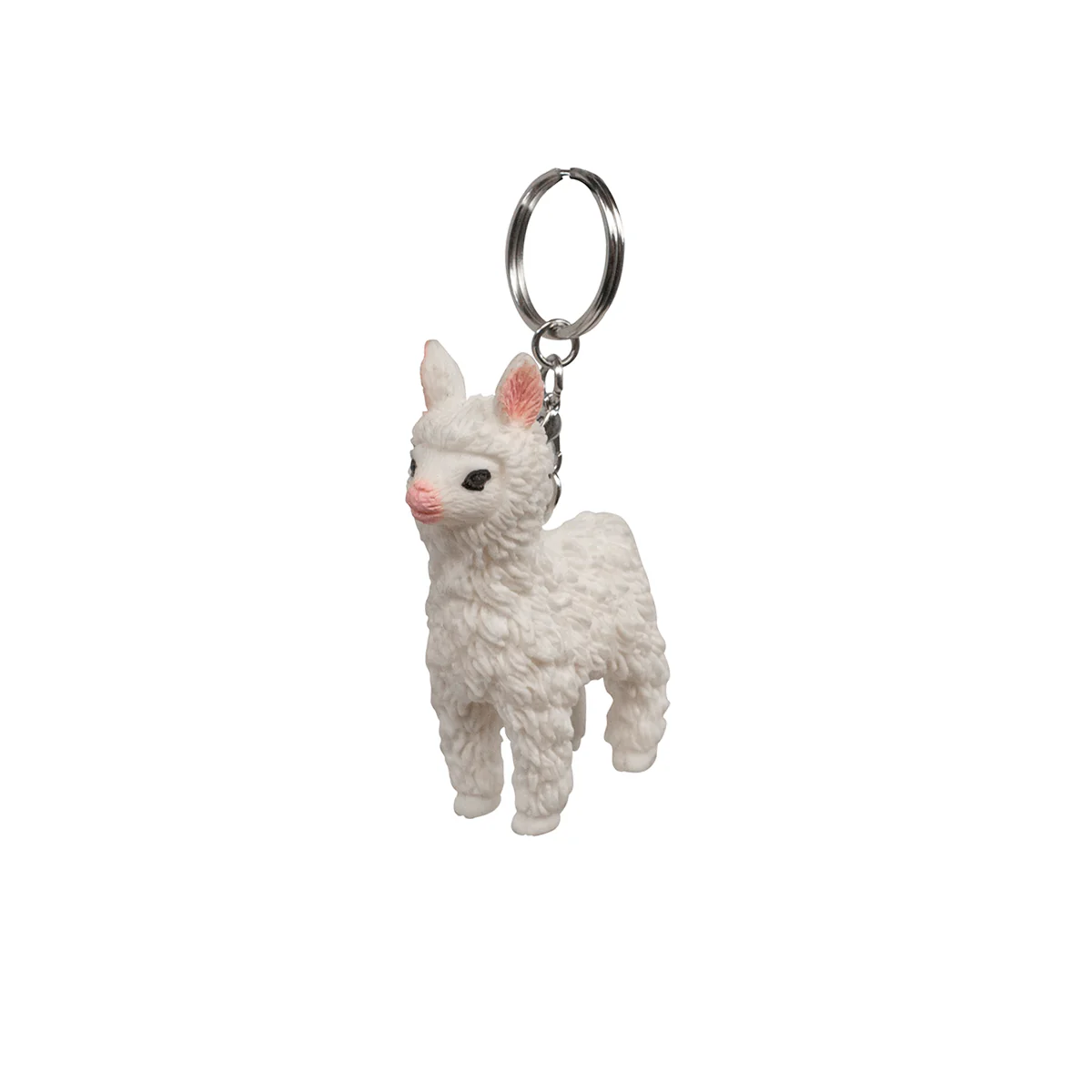 Llama Squeeze Keychain Cute Alpaca Car Key Ring Chain Toy Keyring Bag Charm