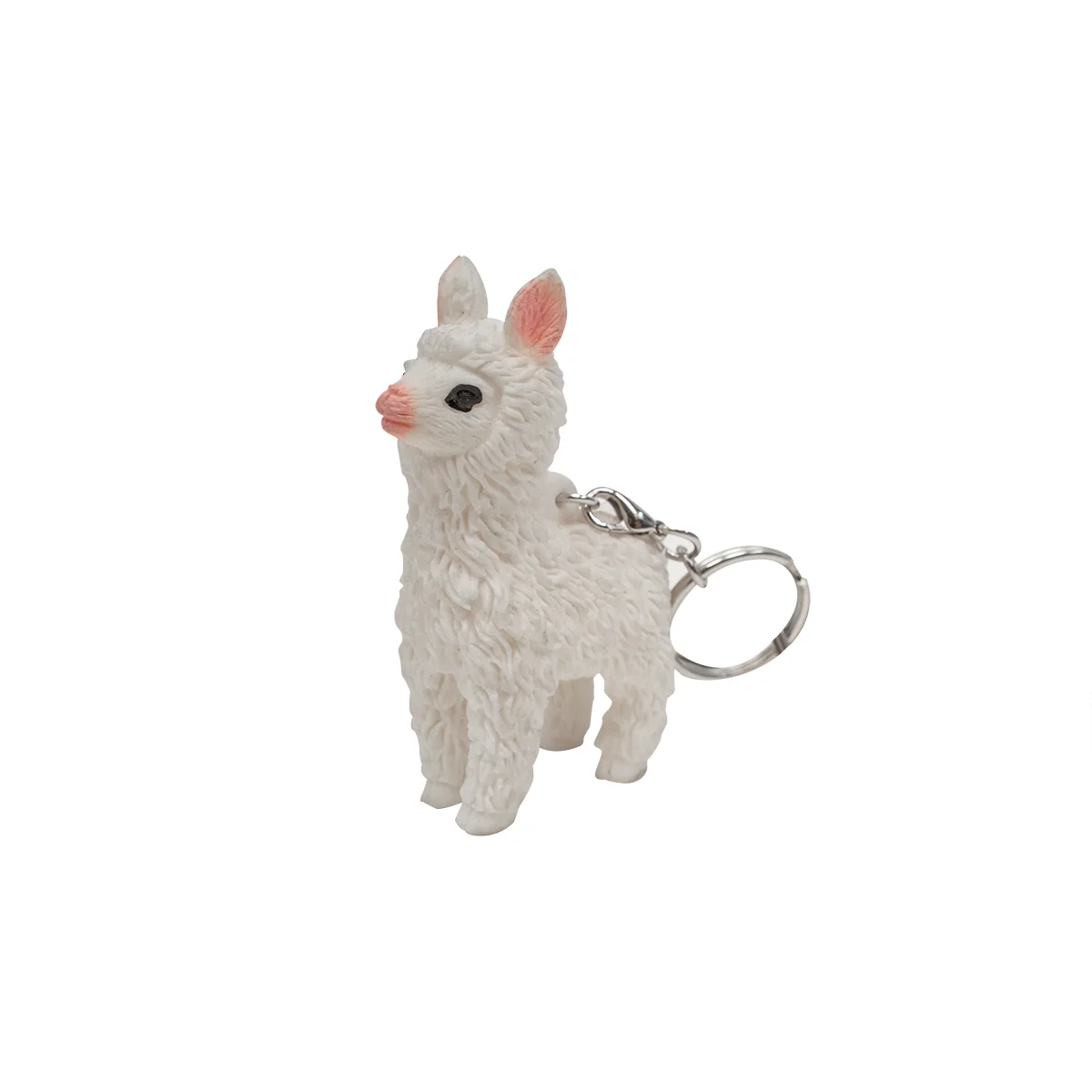Llama Squeeze Keychain Cute Alpaca Car Key Ring Chain Toy Keyring Bag Charm - Image 3
