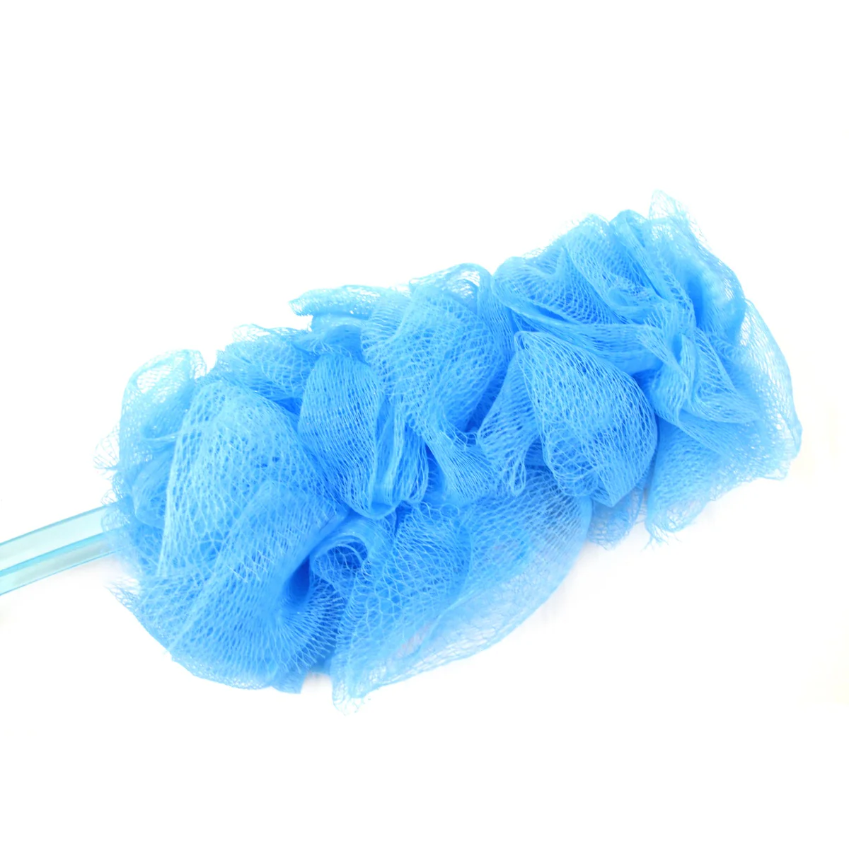Long Handle Body Back Scrubber Shower Bath Loofah Pouf Exfoliating Wash Cloth - Image 3