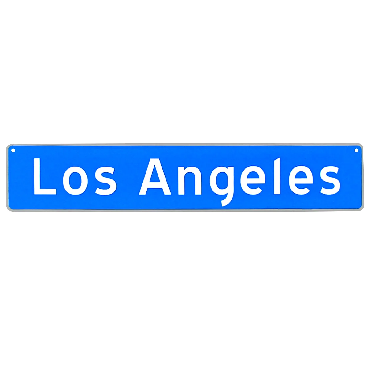 Los Angeles CA Metal Highway Sign US Made California Man Cave Bar Pub Wall Decor