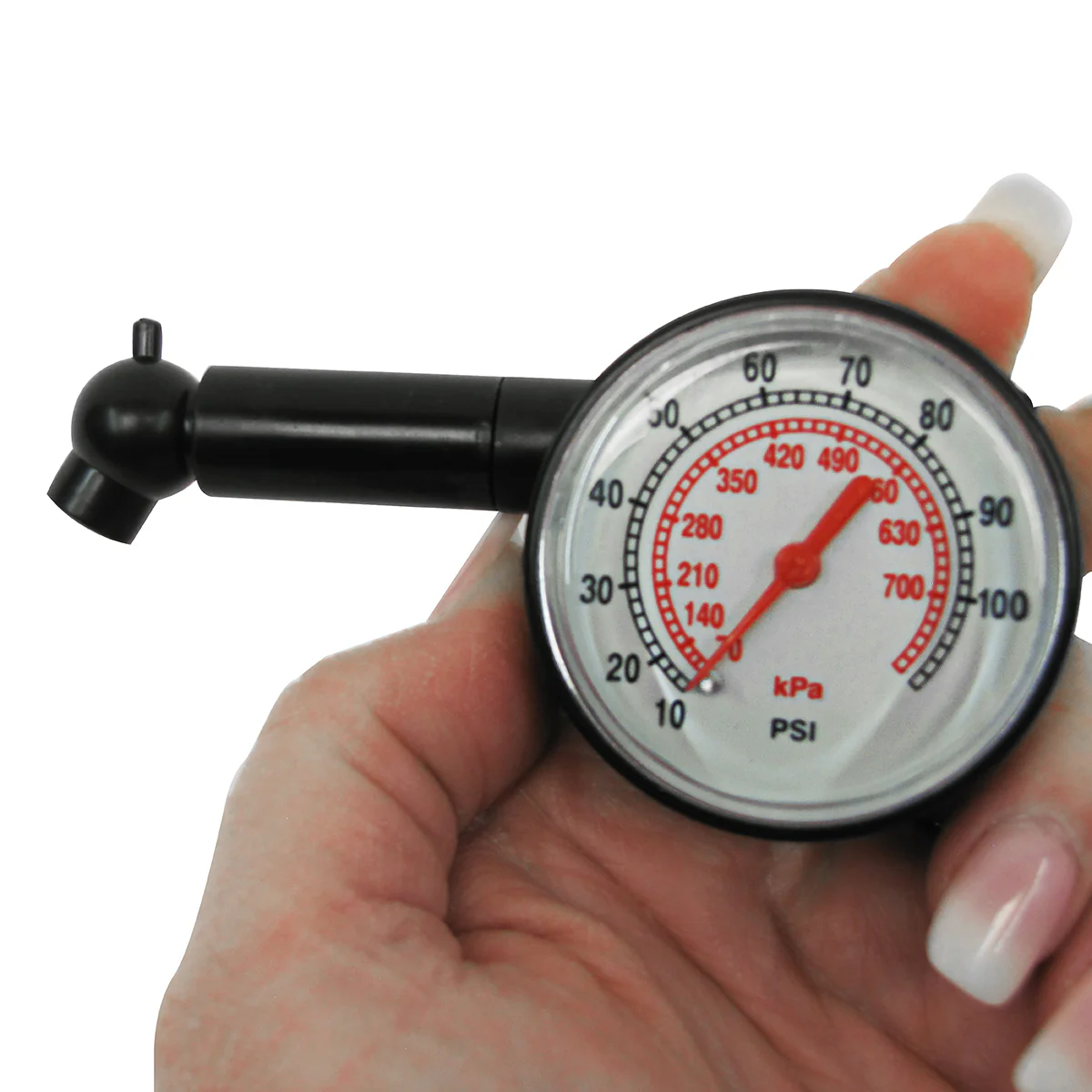 Manual Dial 0-100 PSI kPa Car Vehicle Wheel Tire Air Pressure Gauge Auto Tool - Image 3