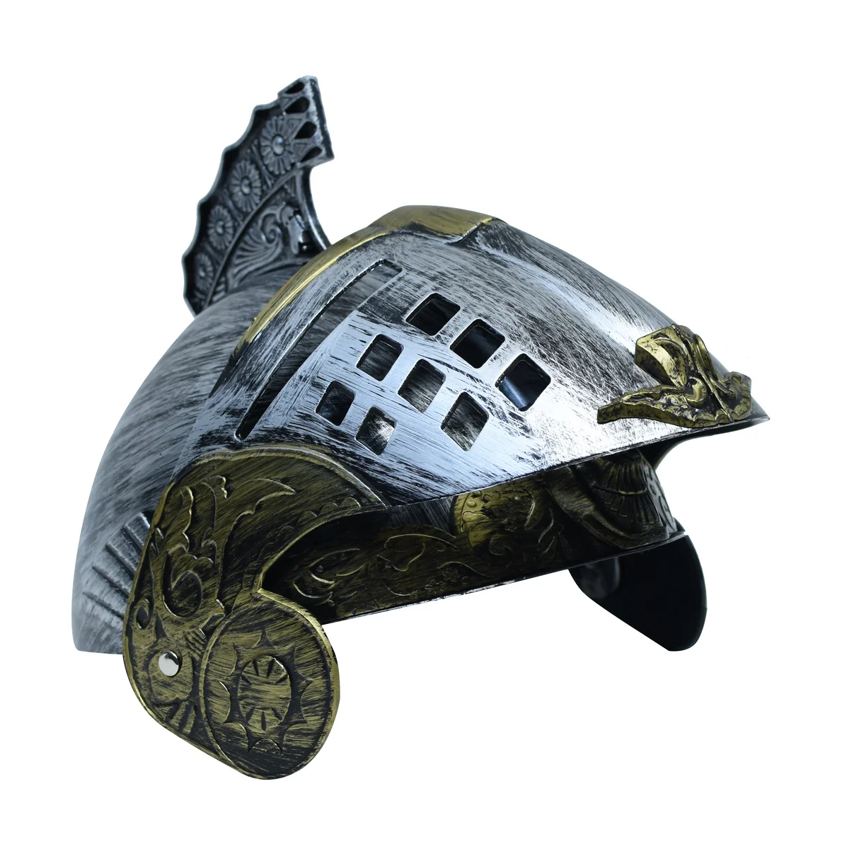 Medieval Knight Crusader Cage Helmet Costume Accessory Armor Warrior Headwear - Image 6