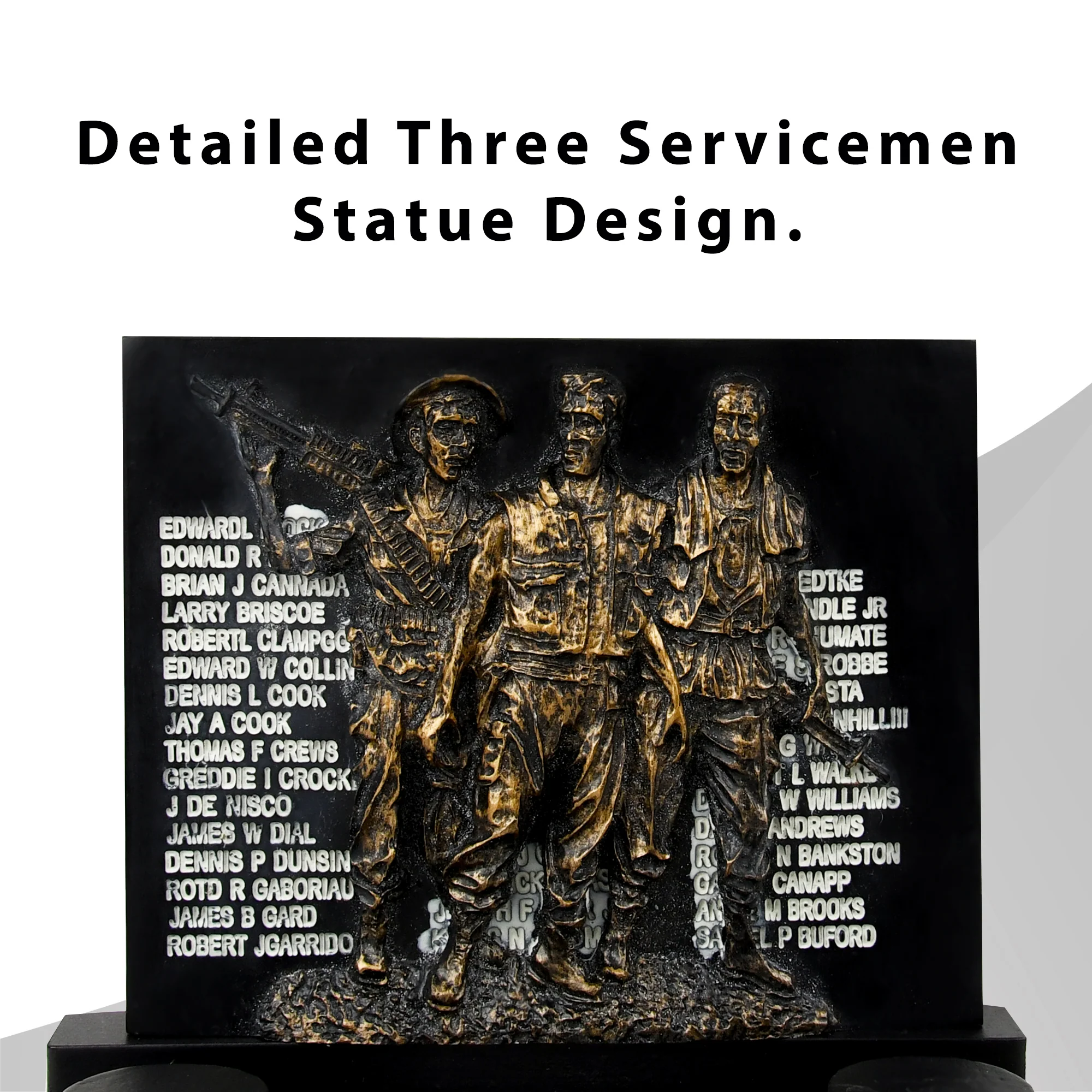 Memorial Dagger Knife Vietnam War Veterans Plaque Military Gifts Men Dad Grandpa - Image 3